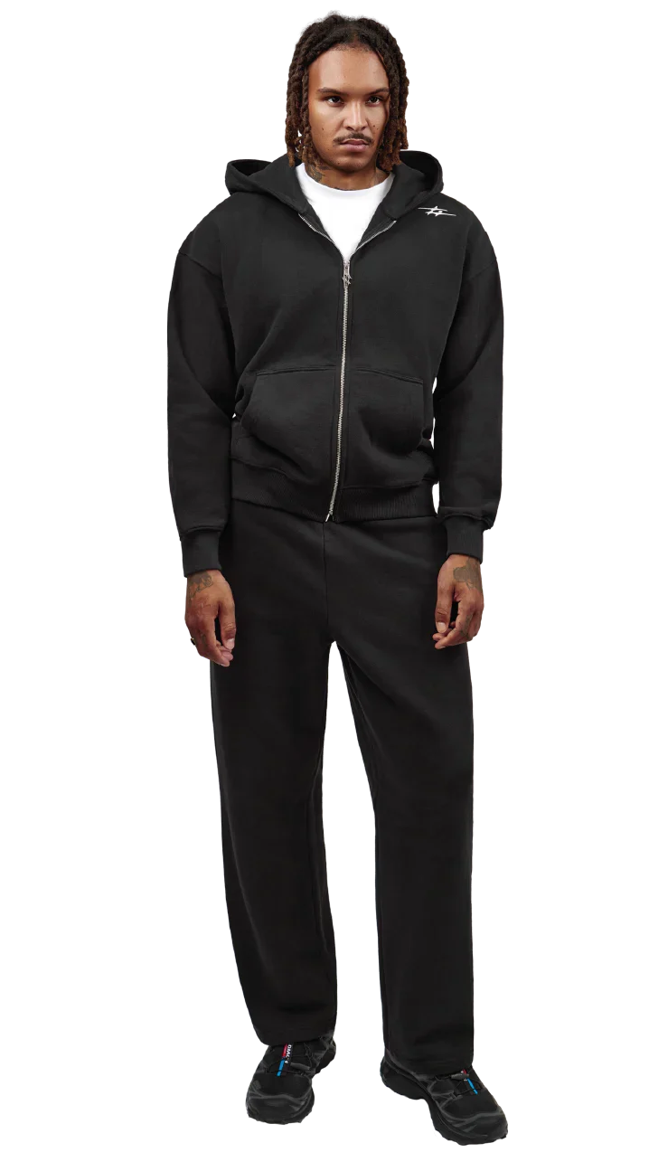 SKIN SWEATPANTS BLACK - Image 3