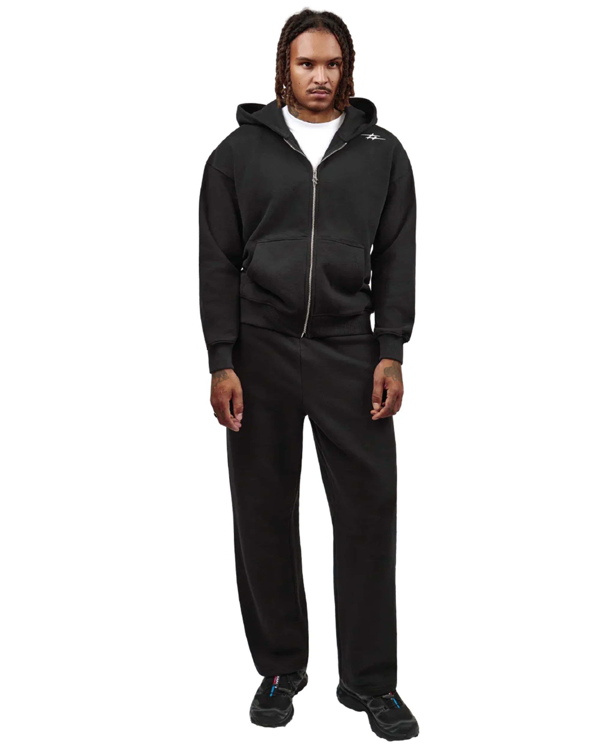 SKIN SWEATPANTS BLACK - Image 4