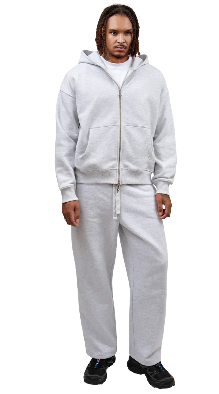 SKIN SWEATPANTS GREY MELANGE - Image 16