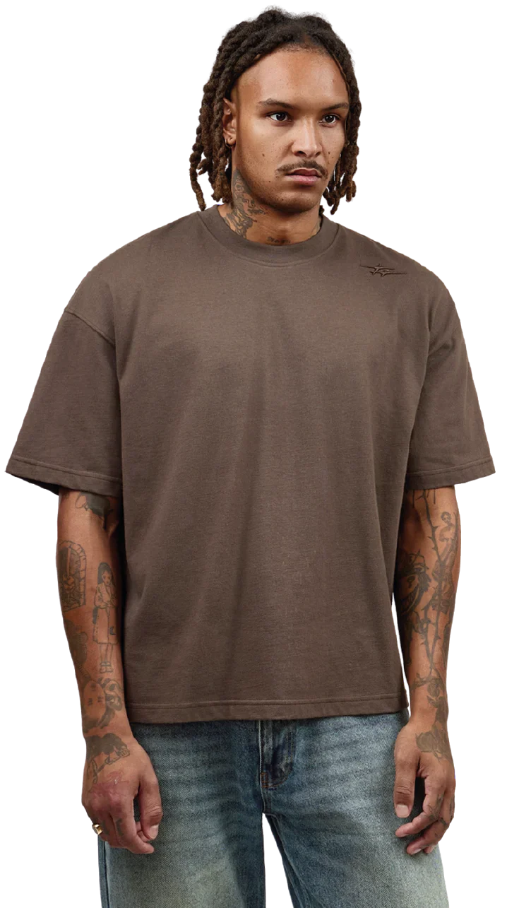 SKIN T-SHIRT BROWN - Image 14