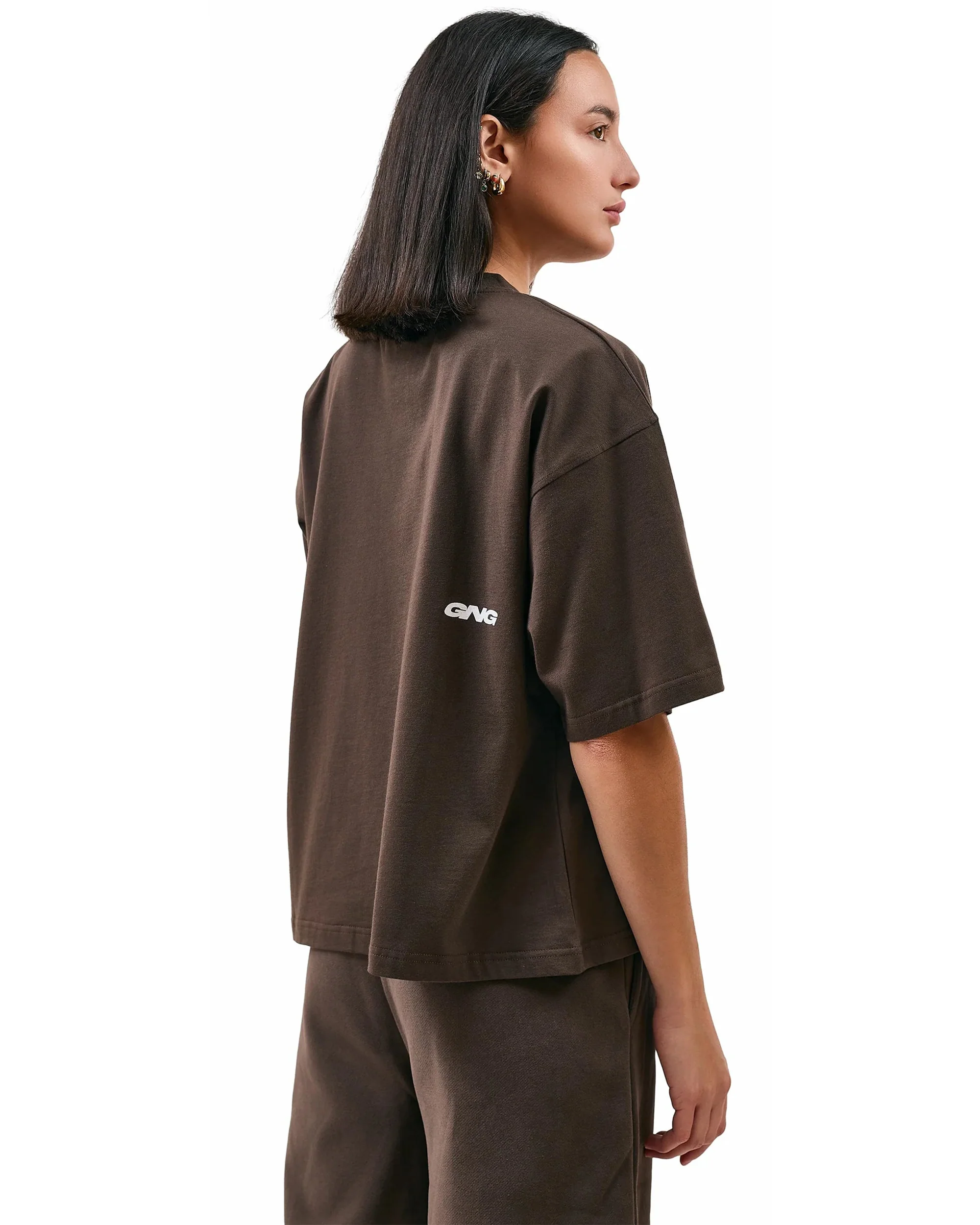 SKIN T-SHIRT BROWN - Image 5