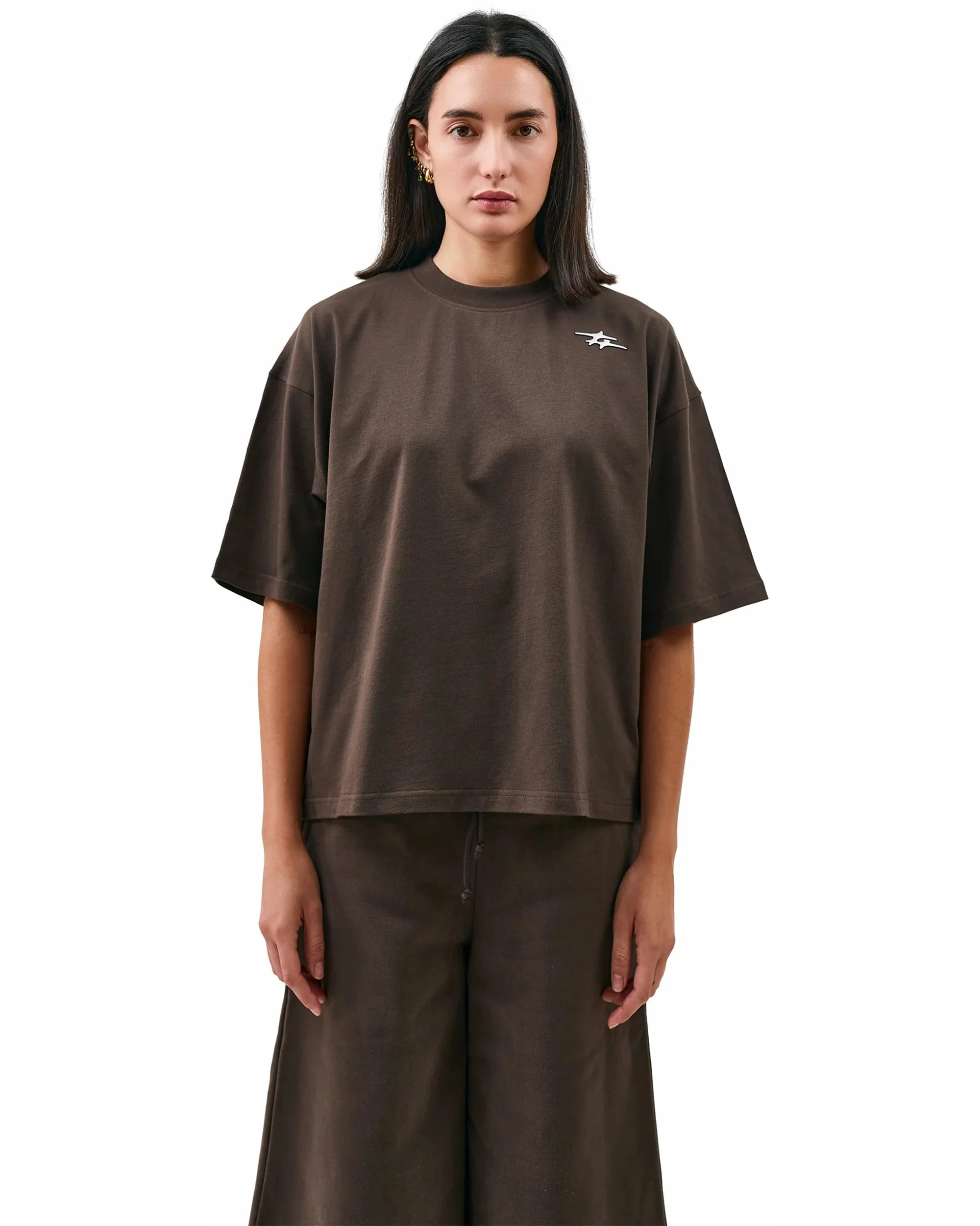 SKIN T-SHIRT BROWN - Image 6