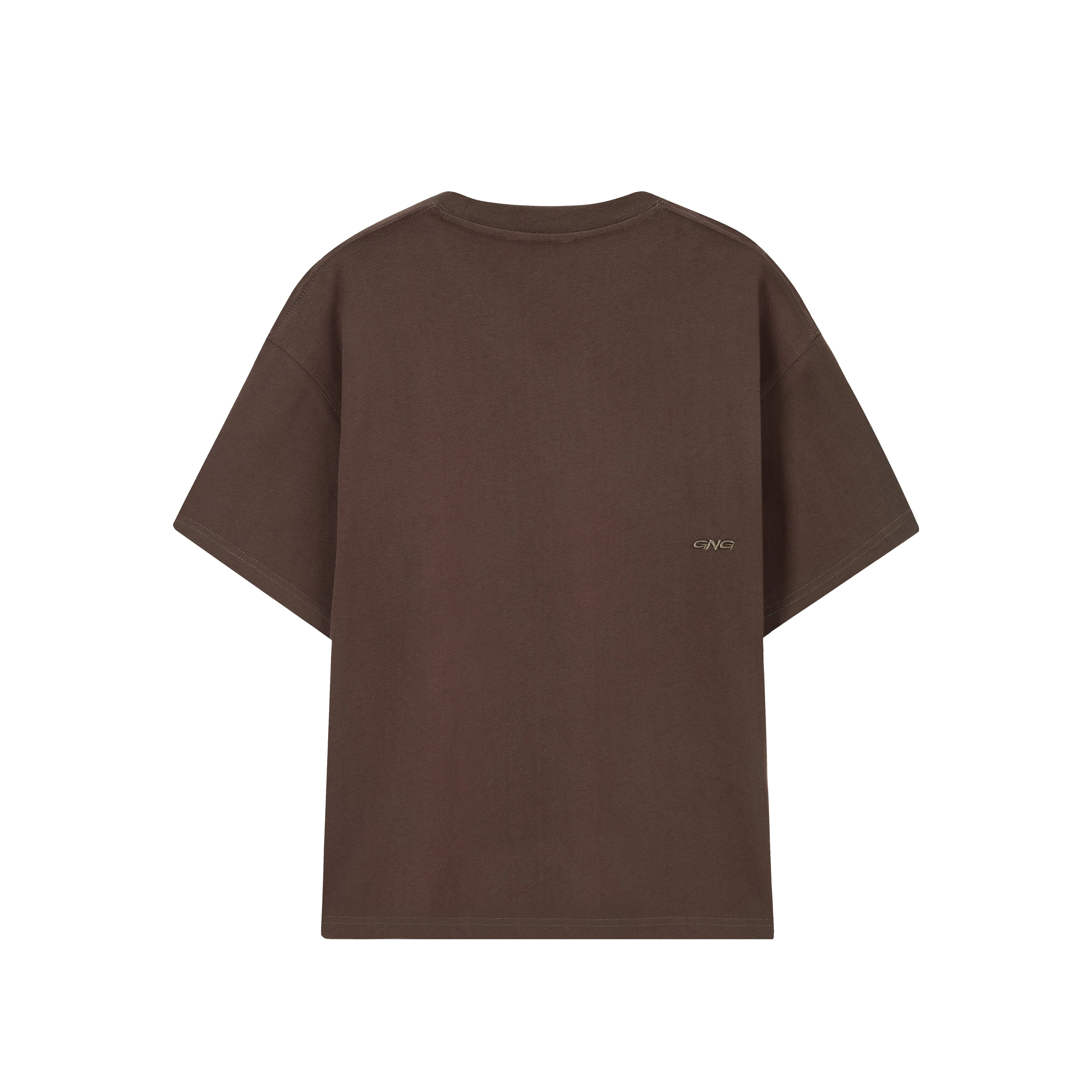 SKIN T-SHIRT BROWN - Image 9
