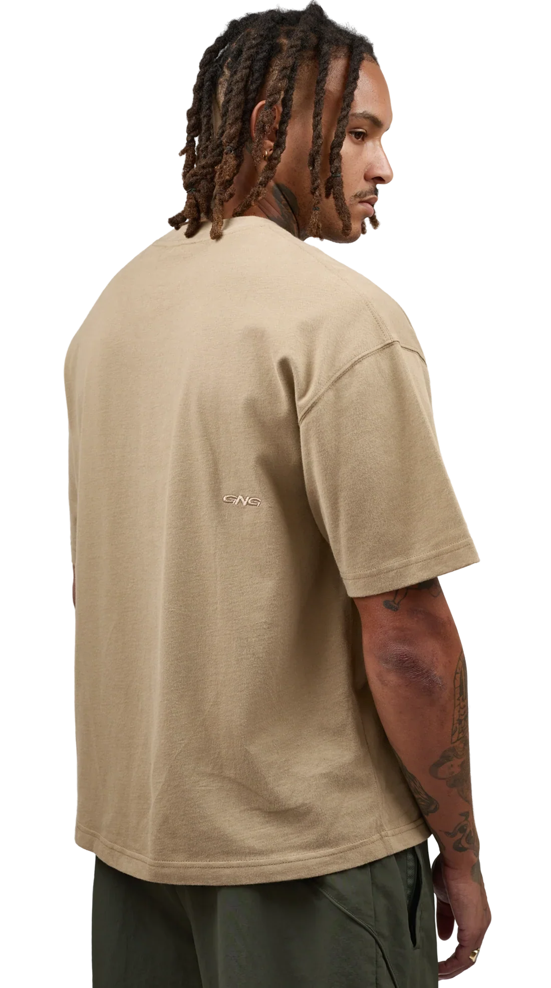 SKIN T-SHIRT CAMEL - Image 12