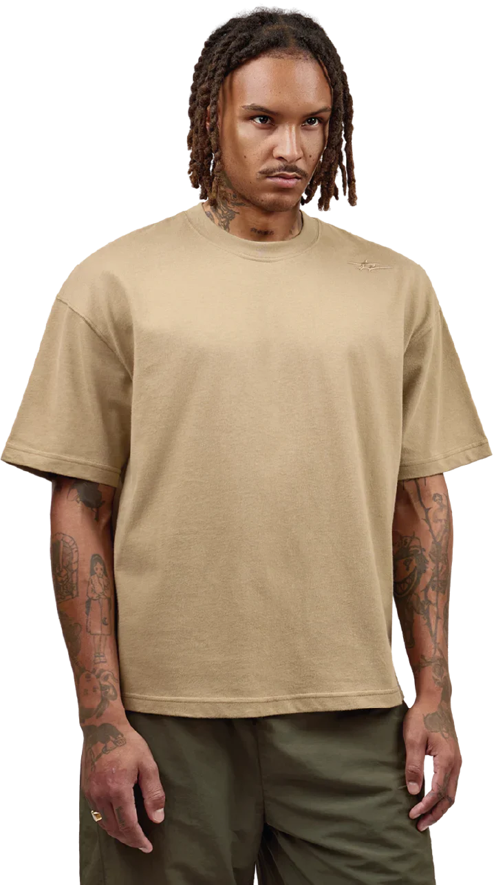 SKIN T-SHIRT CAMEL - Image 14