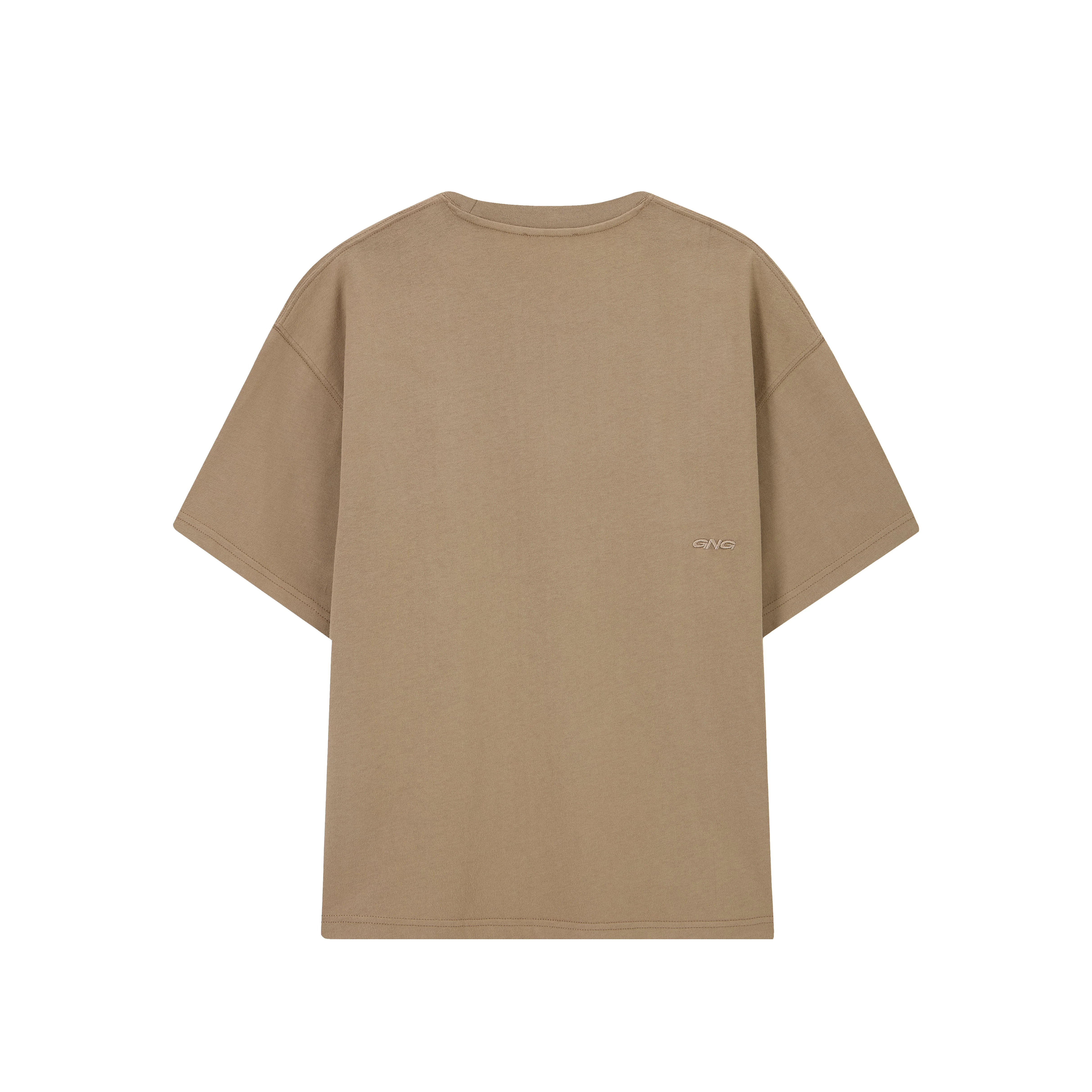 SKIN T-SHIRT CAMEL - Image 9