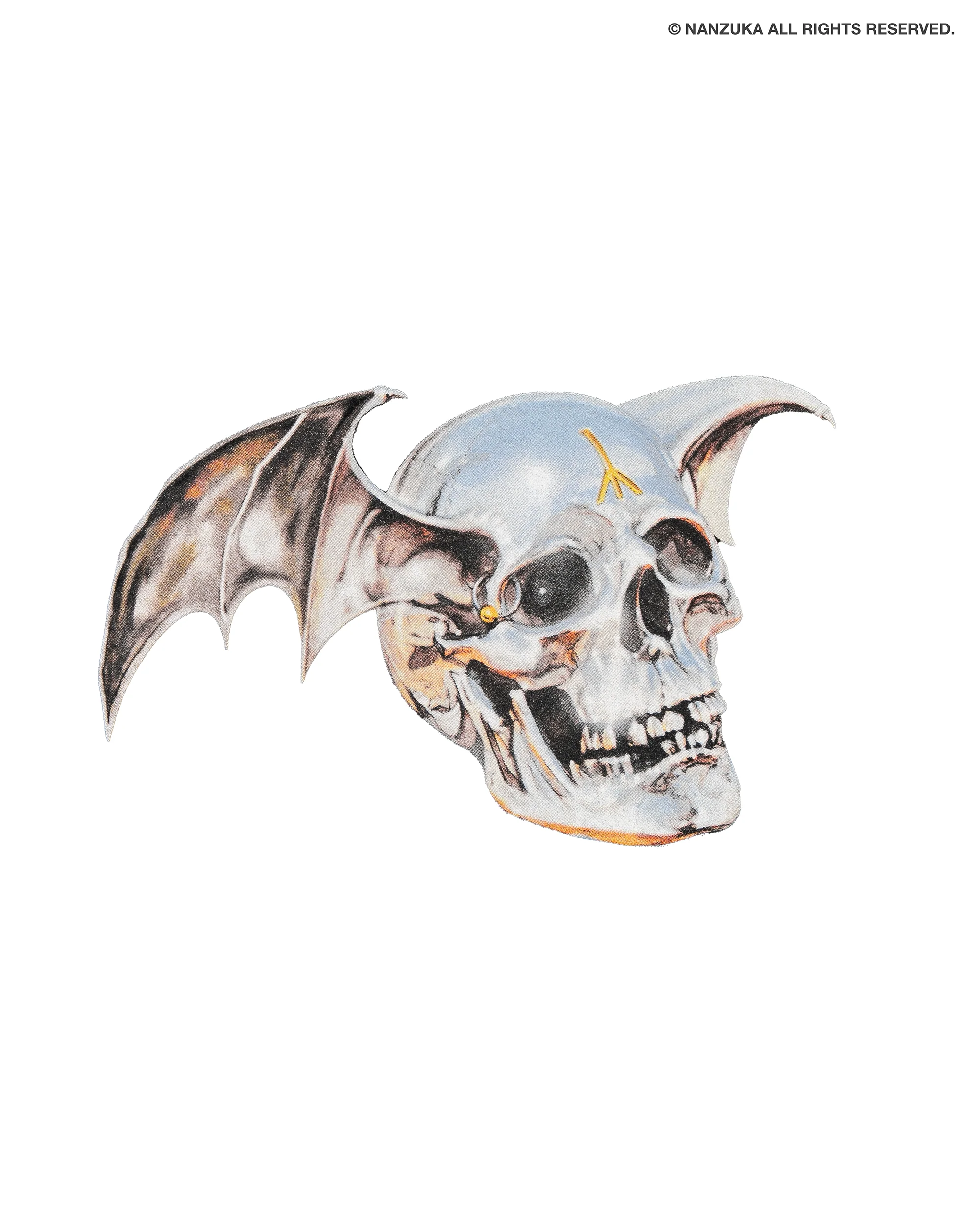 Skull Long Sleeve T-Shirt - Image 4
