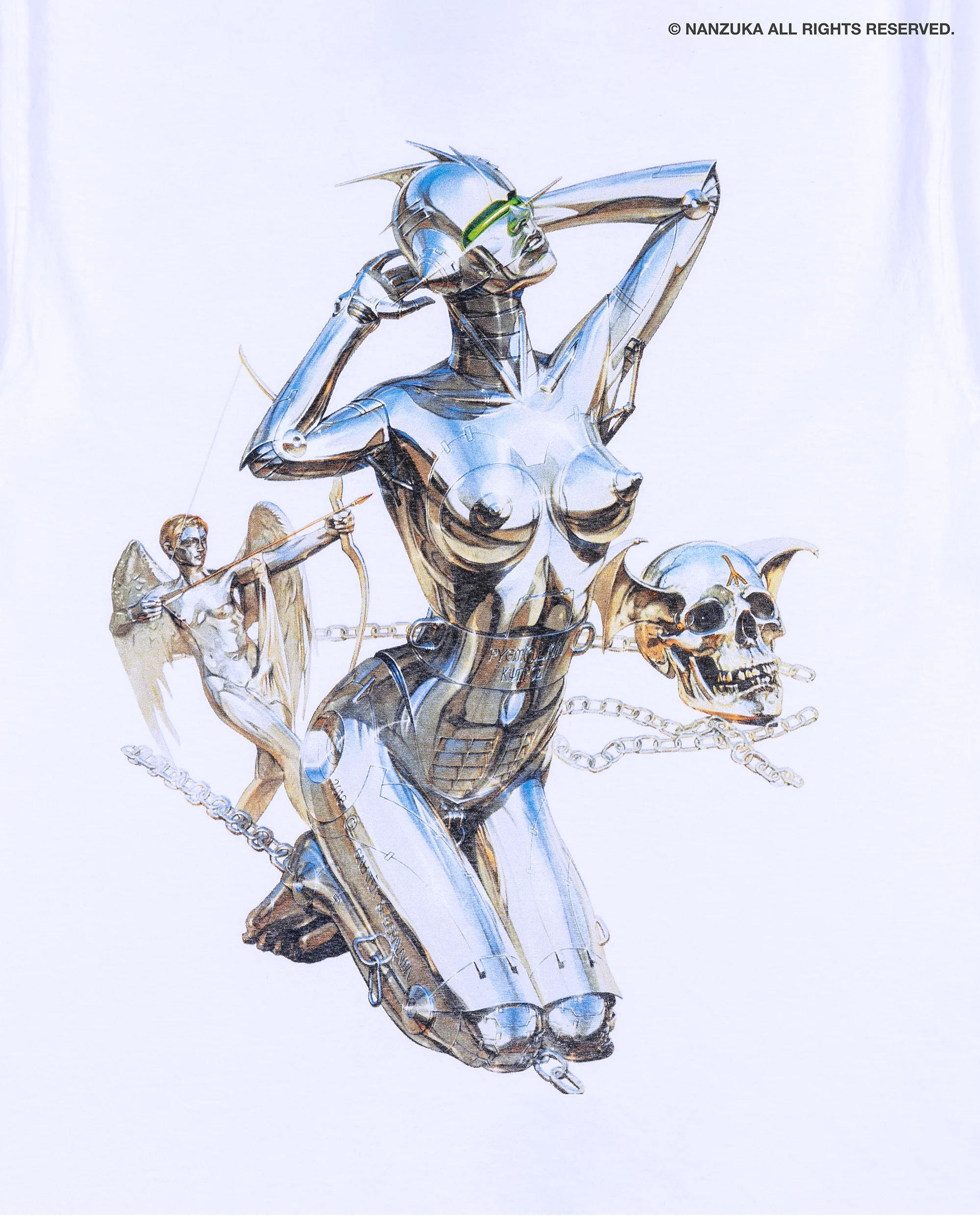 Skull Robot T-Shirt - Image 4