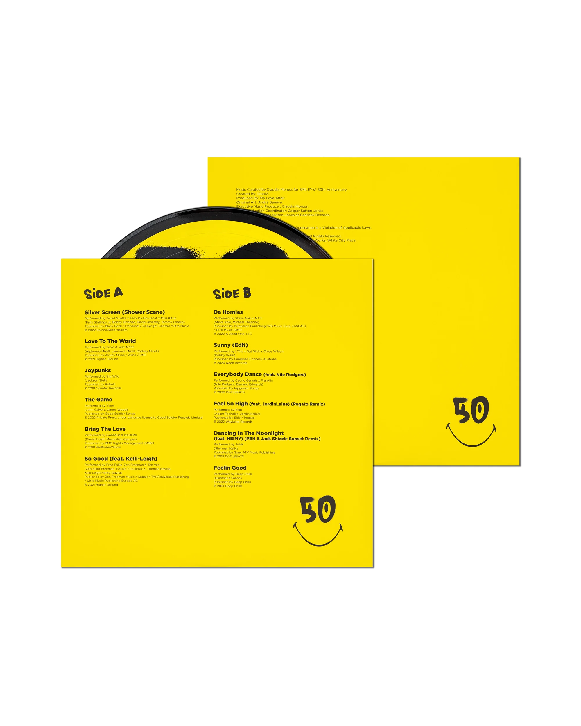 Smiley x André Saraiva Vinyl Record - Image 4