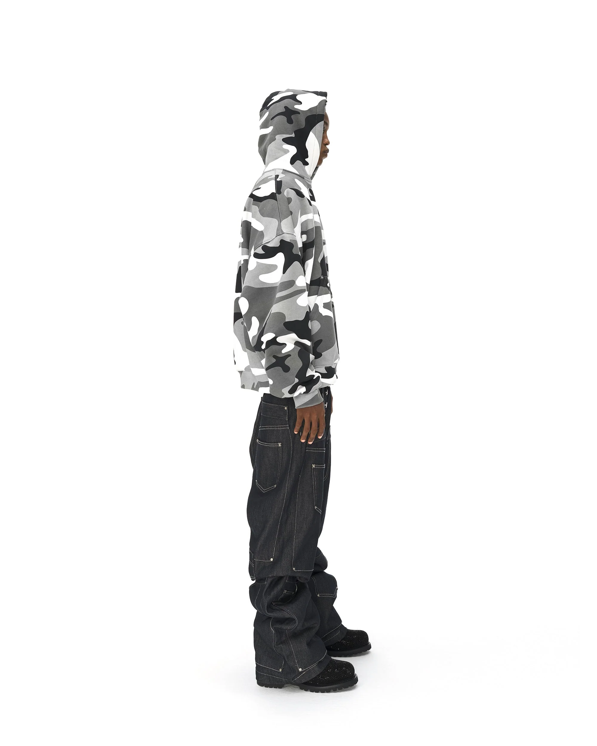 SNOW CAMO HOODIE - Image 13