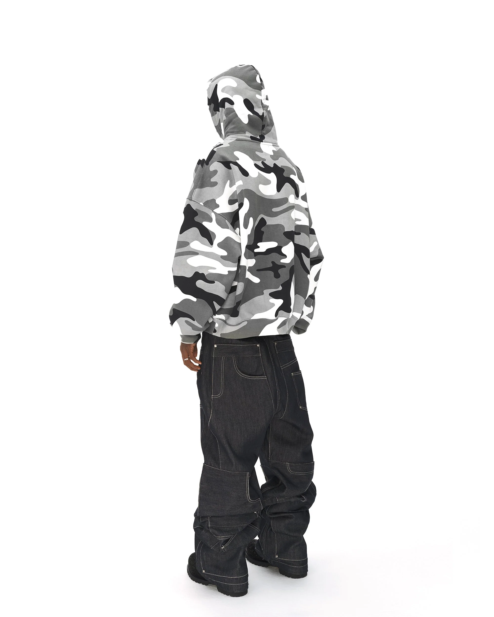 SNOW CAMO HOODIE - Image 15