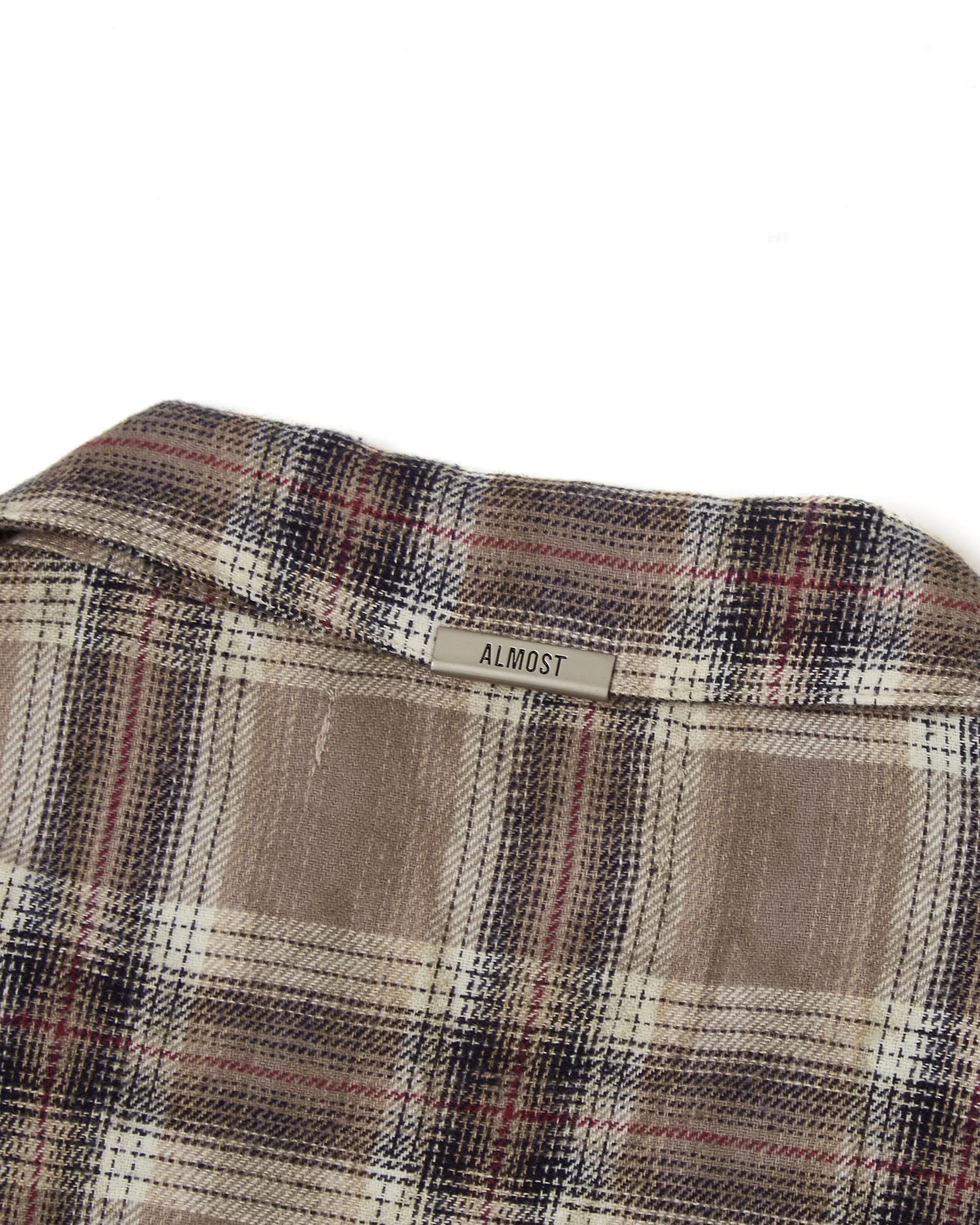 Solomon Rhinestone Flannel (Brown) - Image 9