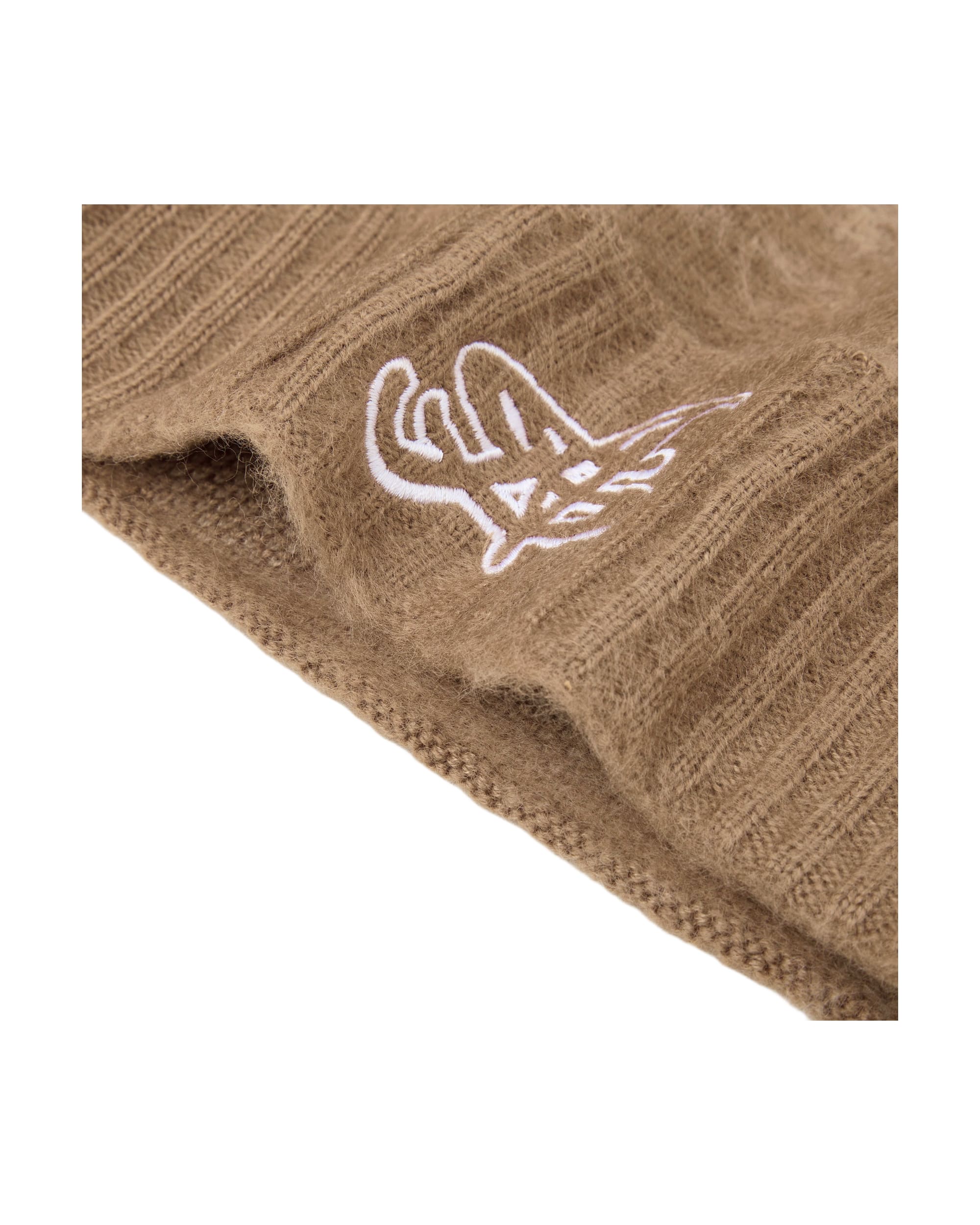 Someday Mohair Beanie - Brown - Image 3