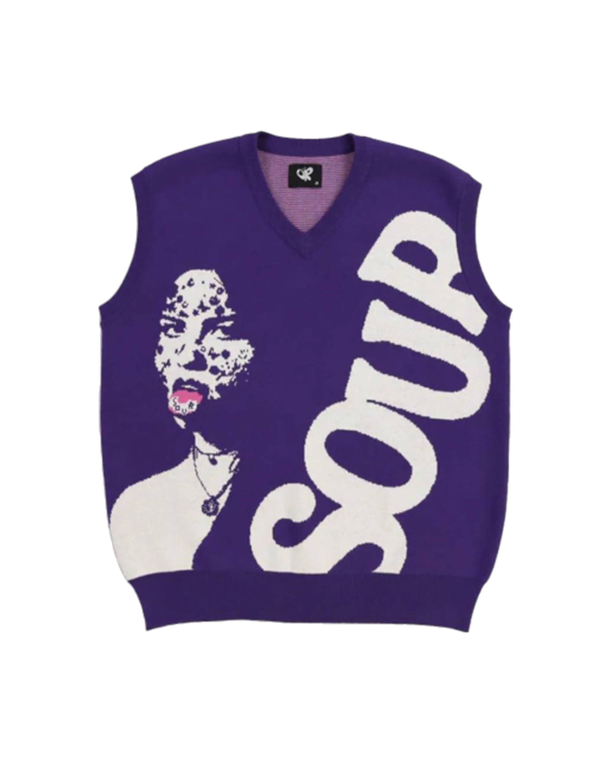 SOUR sweater vest