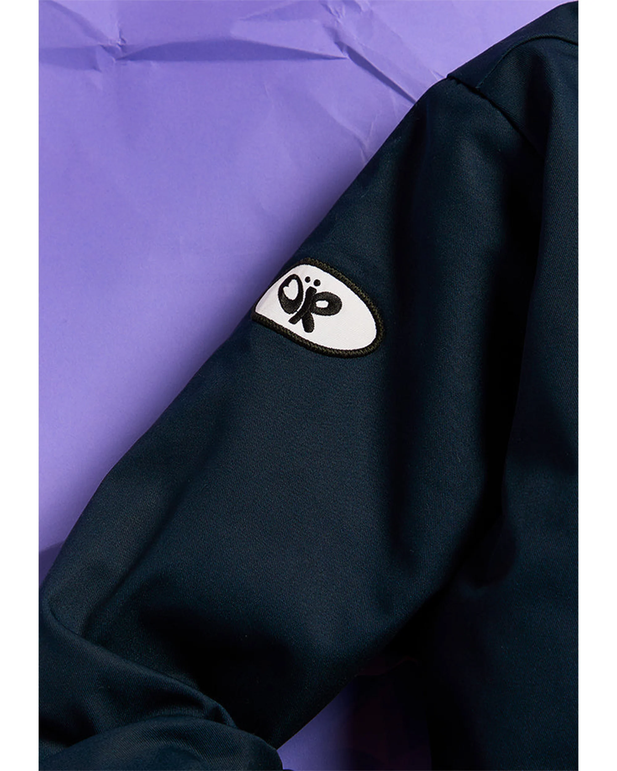 SOUR work jacket in navy - Image 5