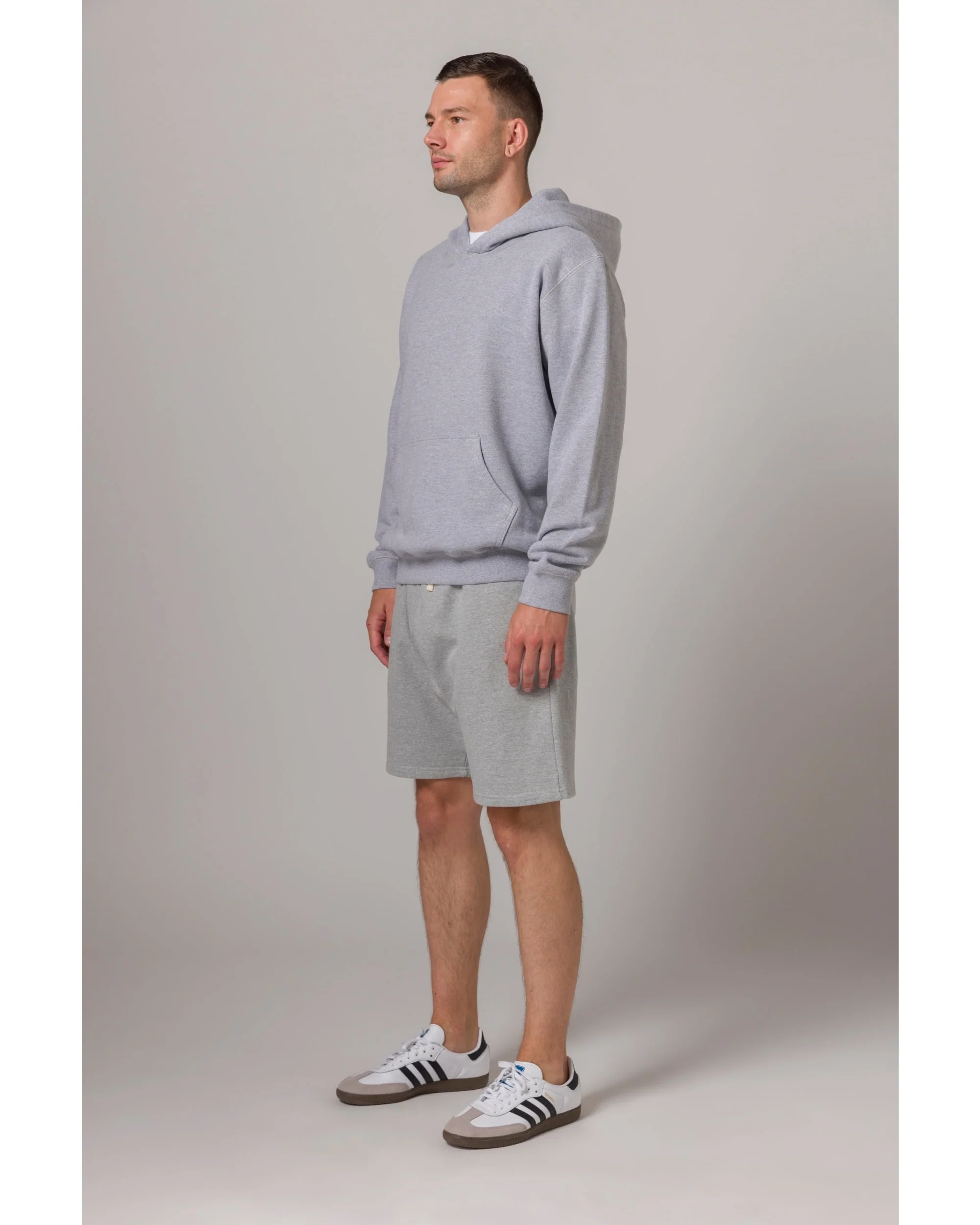 Standard Hoody - Heather Grey - Image 4