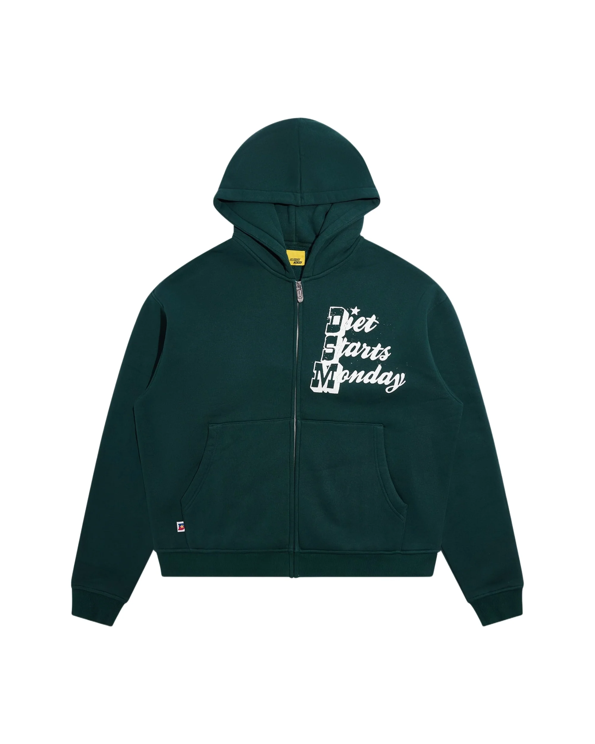 Star Full Zip Sweatshirt - Pine