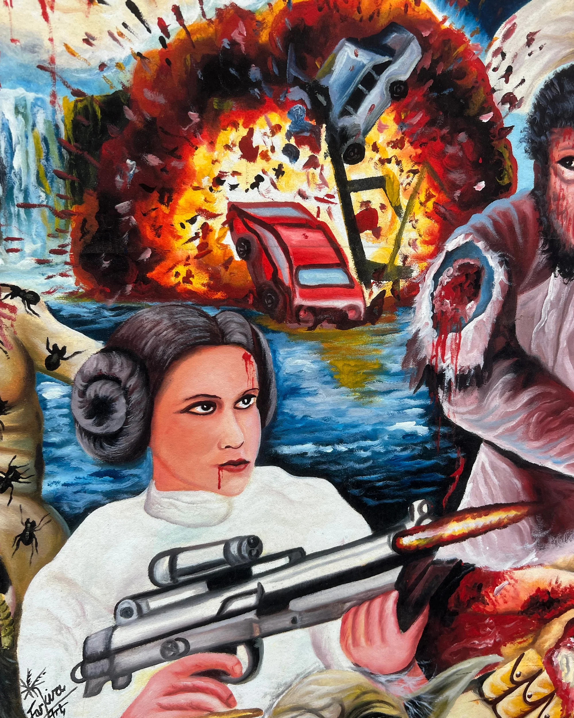 Star Wars - Limited Edition Archival Giclée Print from Static Medium by Farkira - Image 2