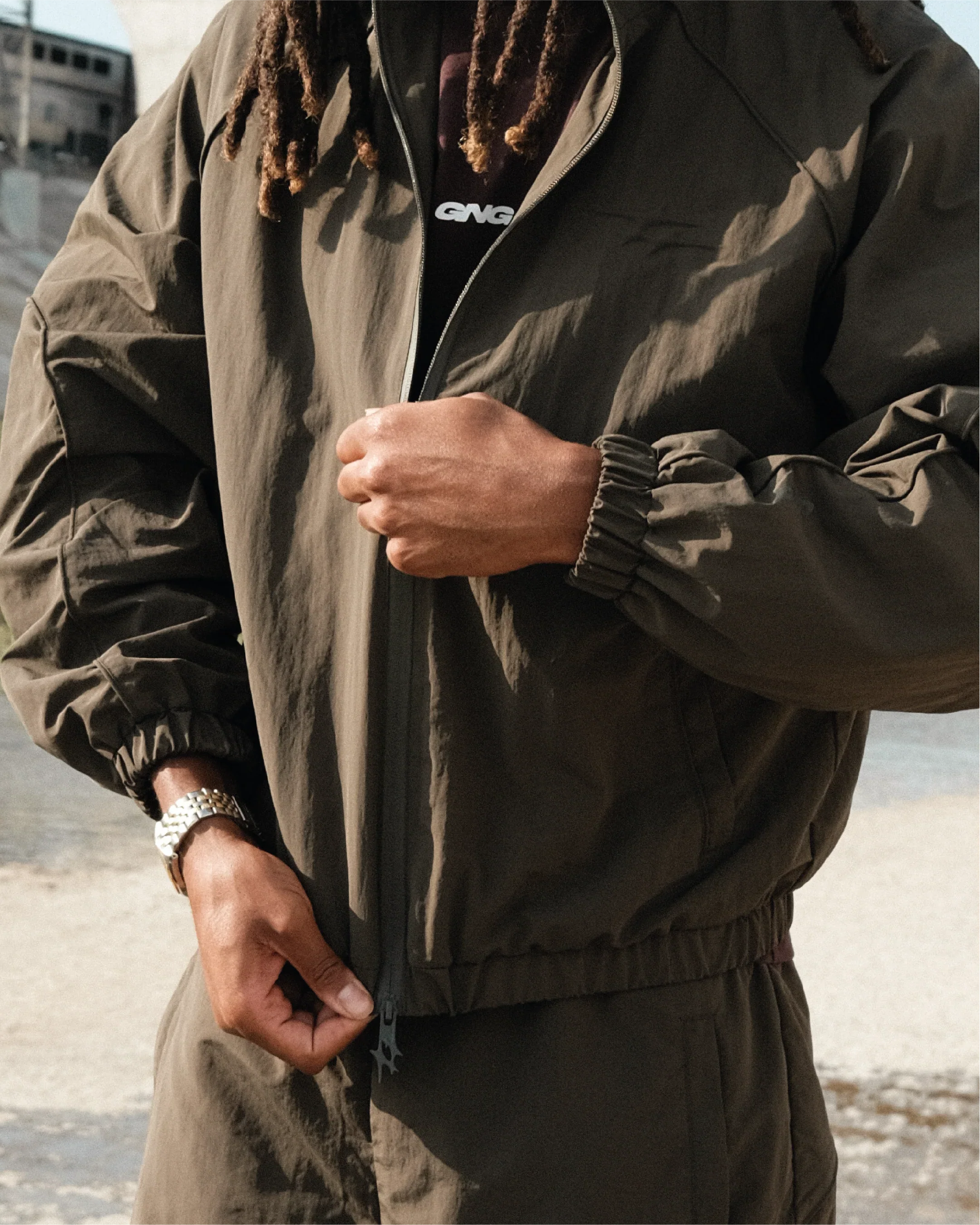 STATE JACKET KHAKI GREEN - Image 22