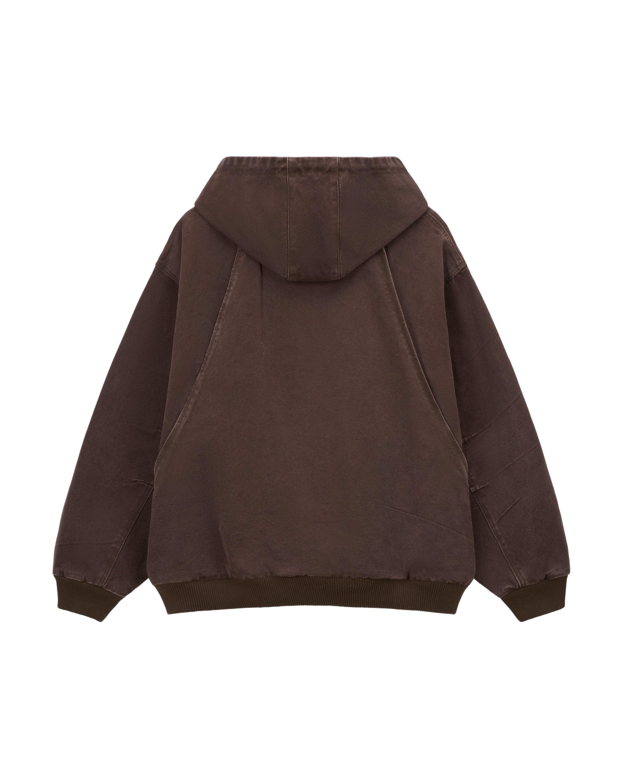 STEEL EMBOSSED CANVAS HOODED JACKET - Image 2