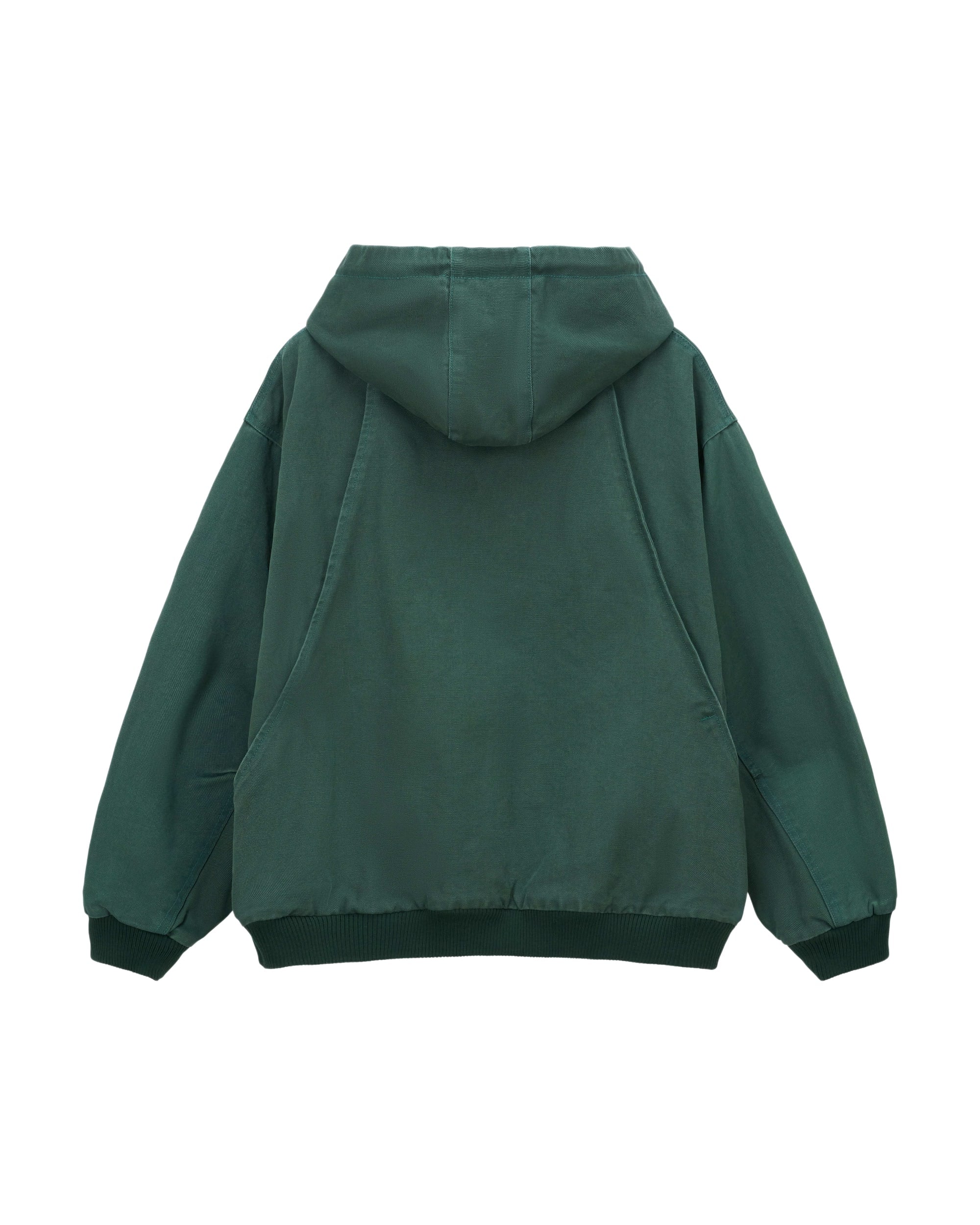 STEEL EMBOSSED CANVAS HOODED JACKET - Image 2
