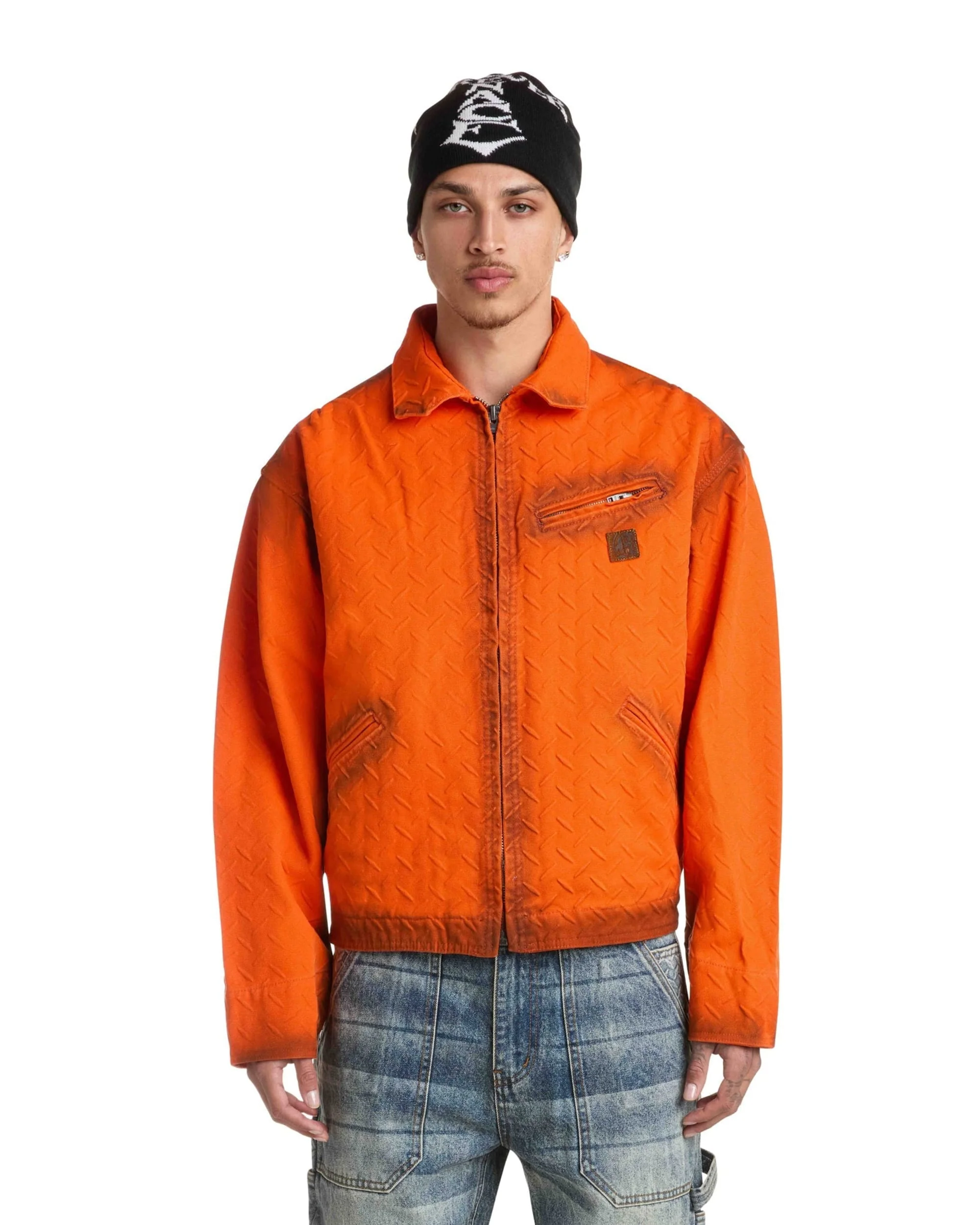STEEL EMBOSSED HEAVYWEIGHT WORK JACKET - Image 3