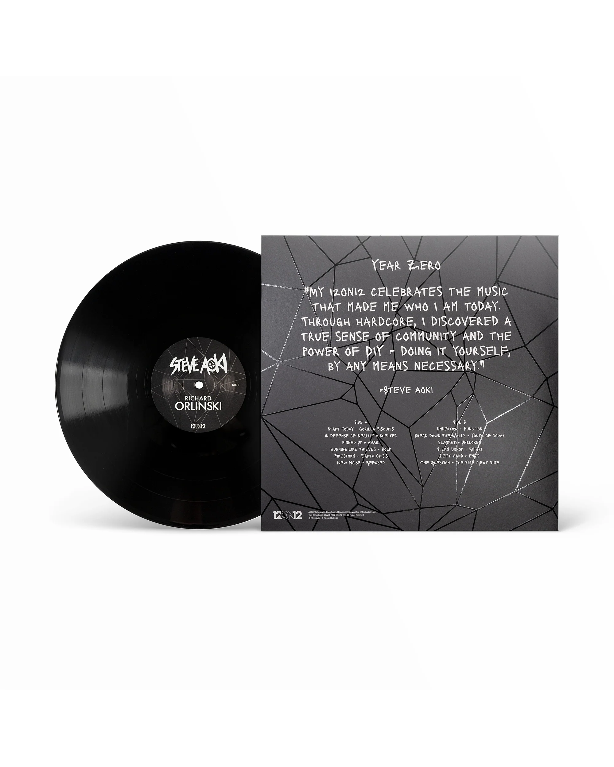 Steve Aoki x Richard Orlinski Vinyl Record - Image 2