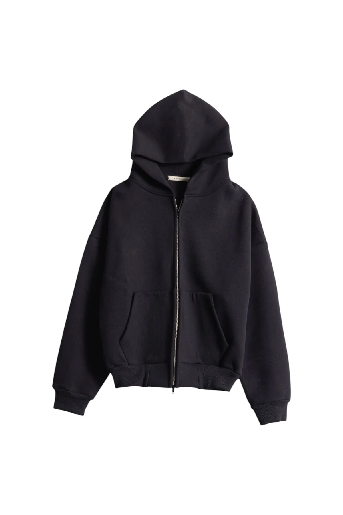 Stiff Lounge Zip Up Hoodie - Black