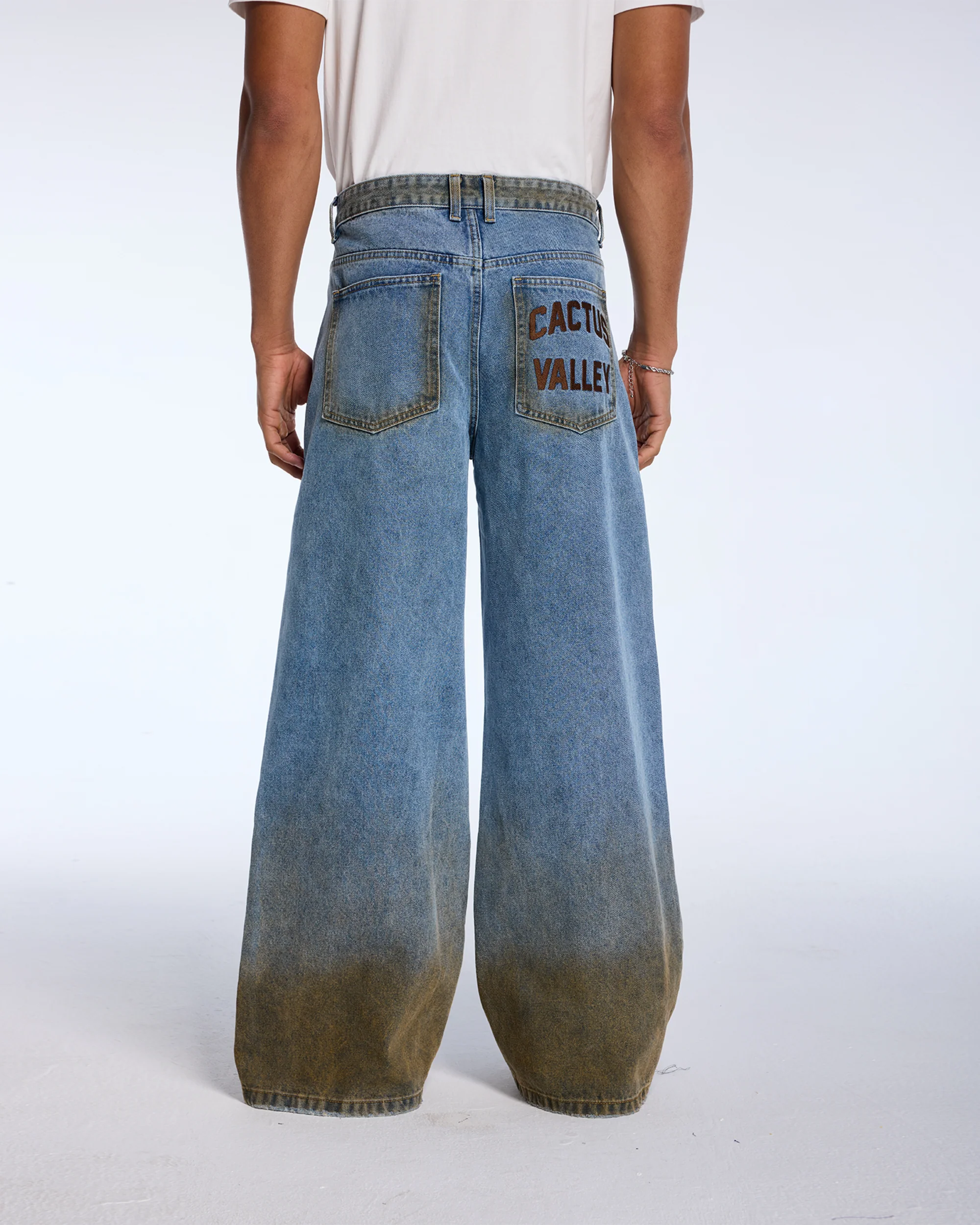 STUDDED RUST DENIM - Image 4