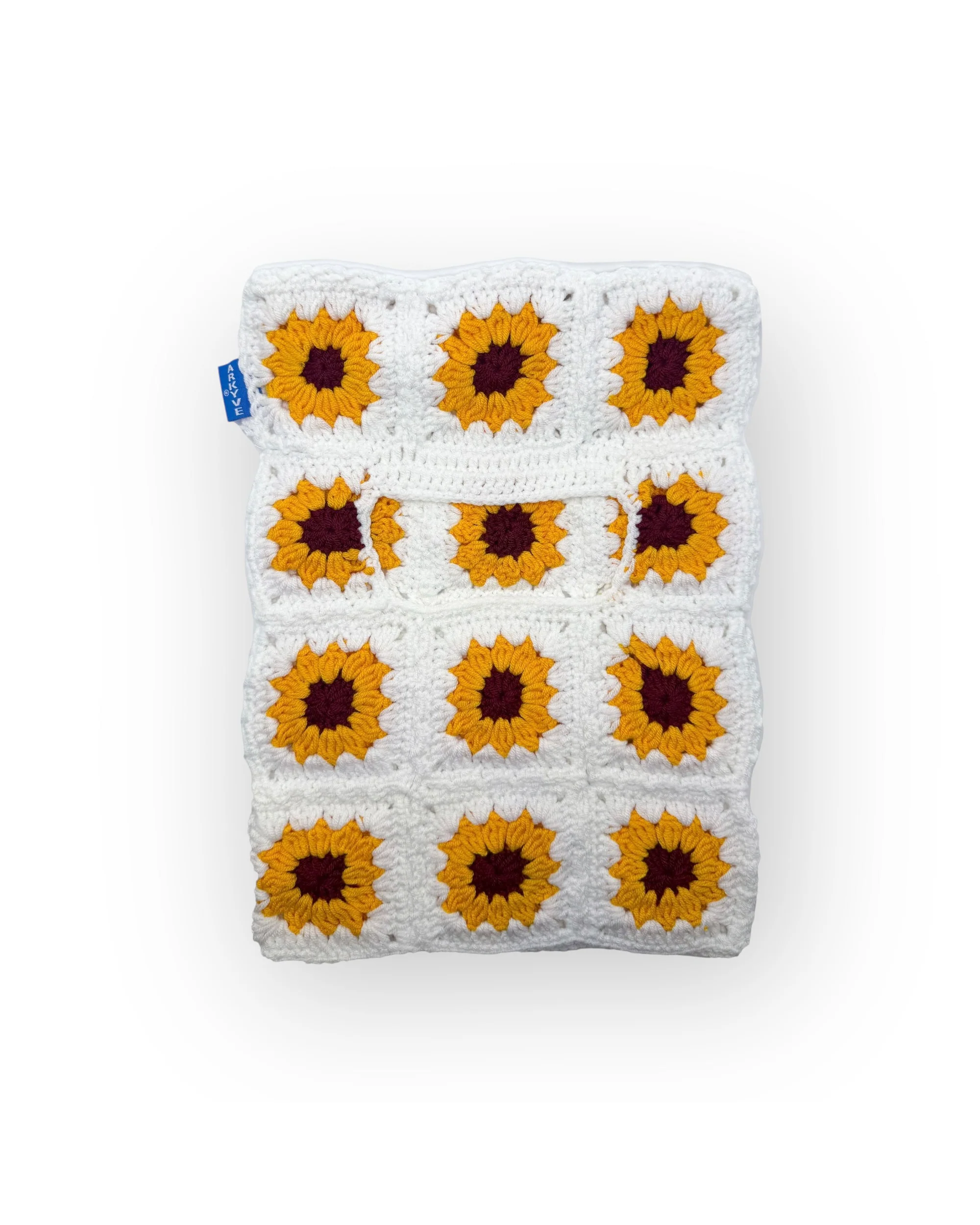 Sunflower Crochet Ski Mask - Image 2