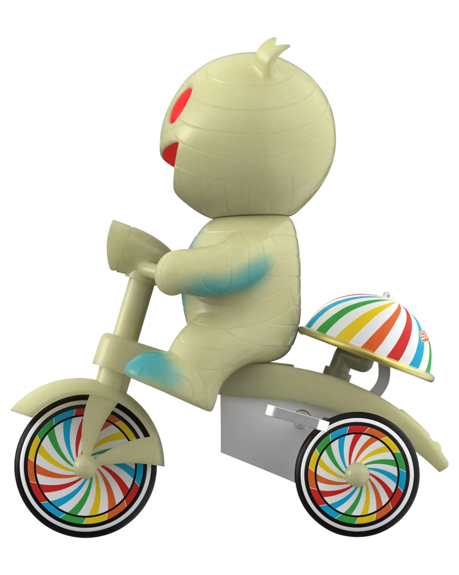 Super7 Super Cycles - Mummy Boy (Glow w/ Glow Trike) - Image 4