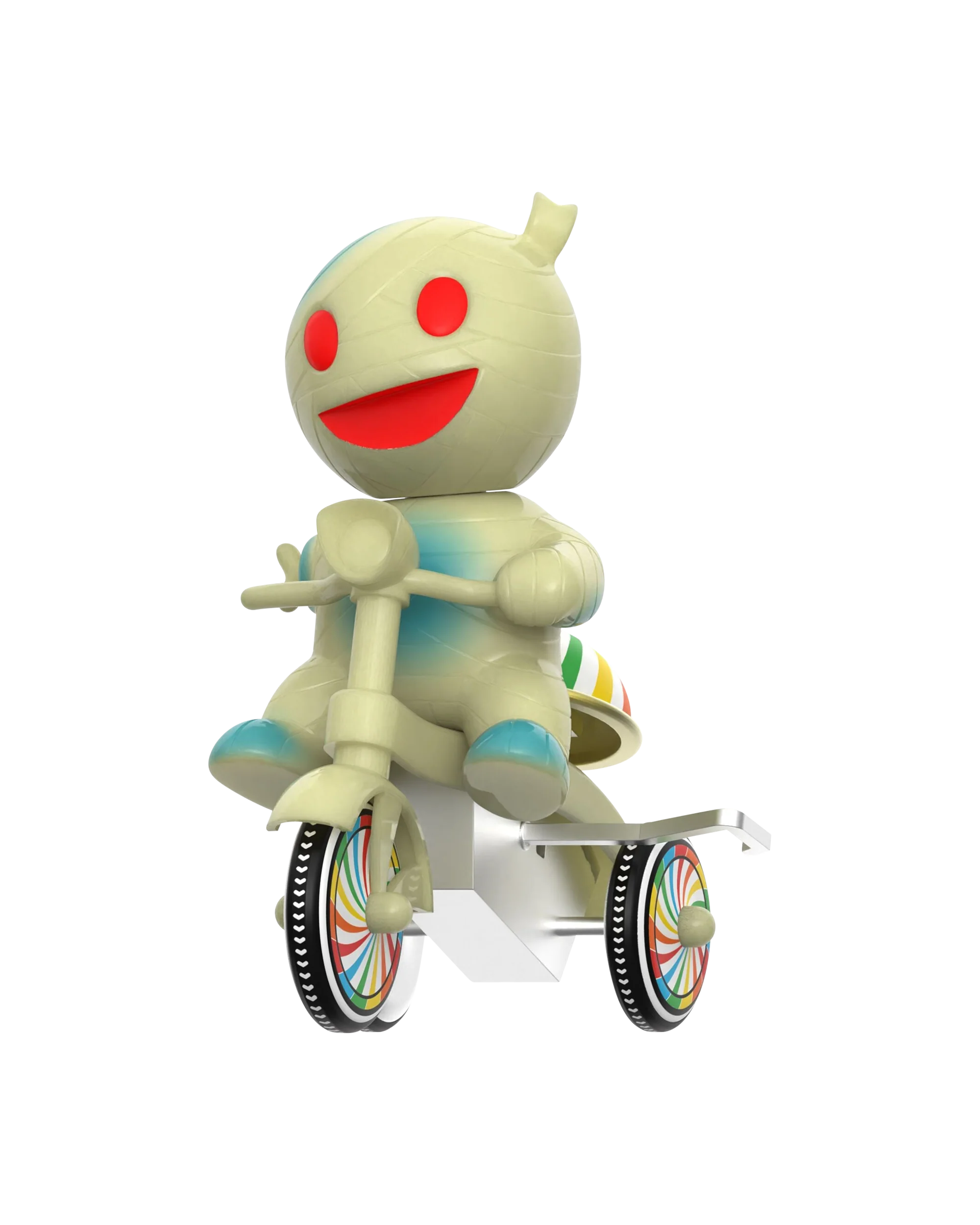 Super7 Super Cycles - Mummy Boy (Glow w/ Glow Trike) - Image 5
