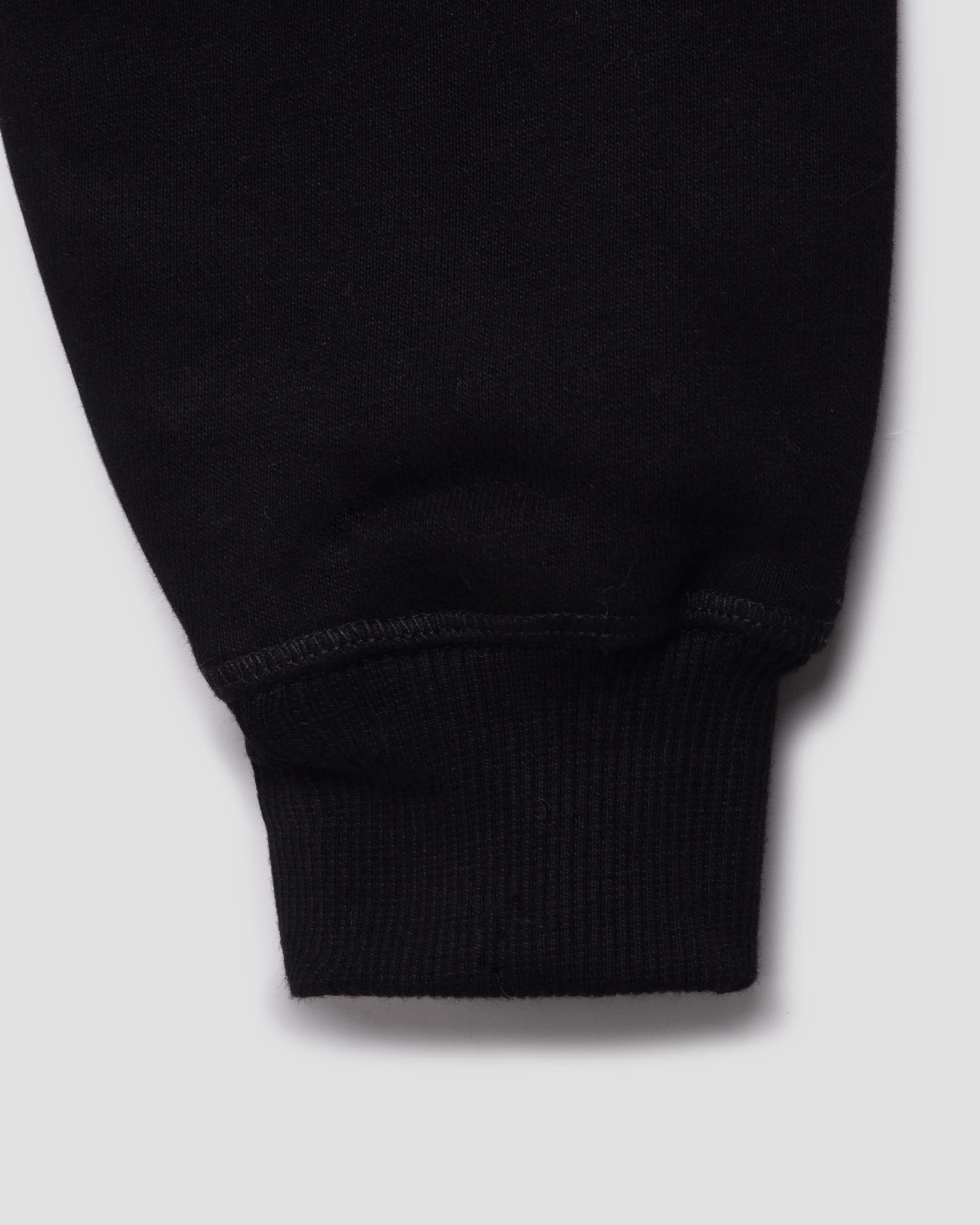 SUPERIOR BLACK ZIP HOODIE - Image 10