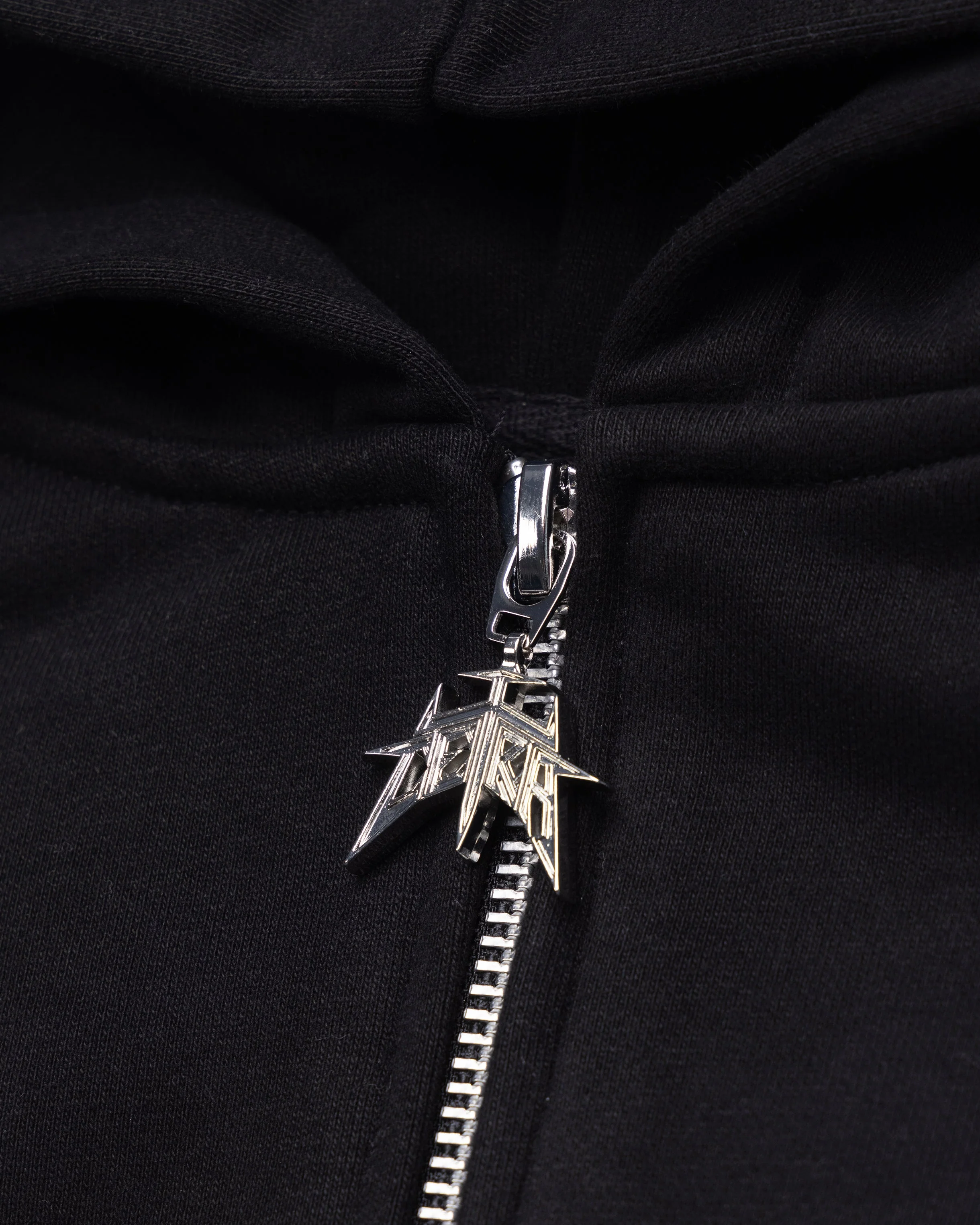 SUPERIOR BLACK ZIP HOODIE - Image 13