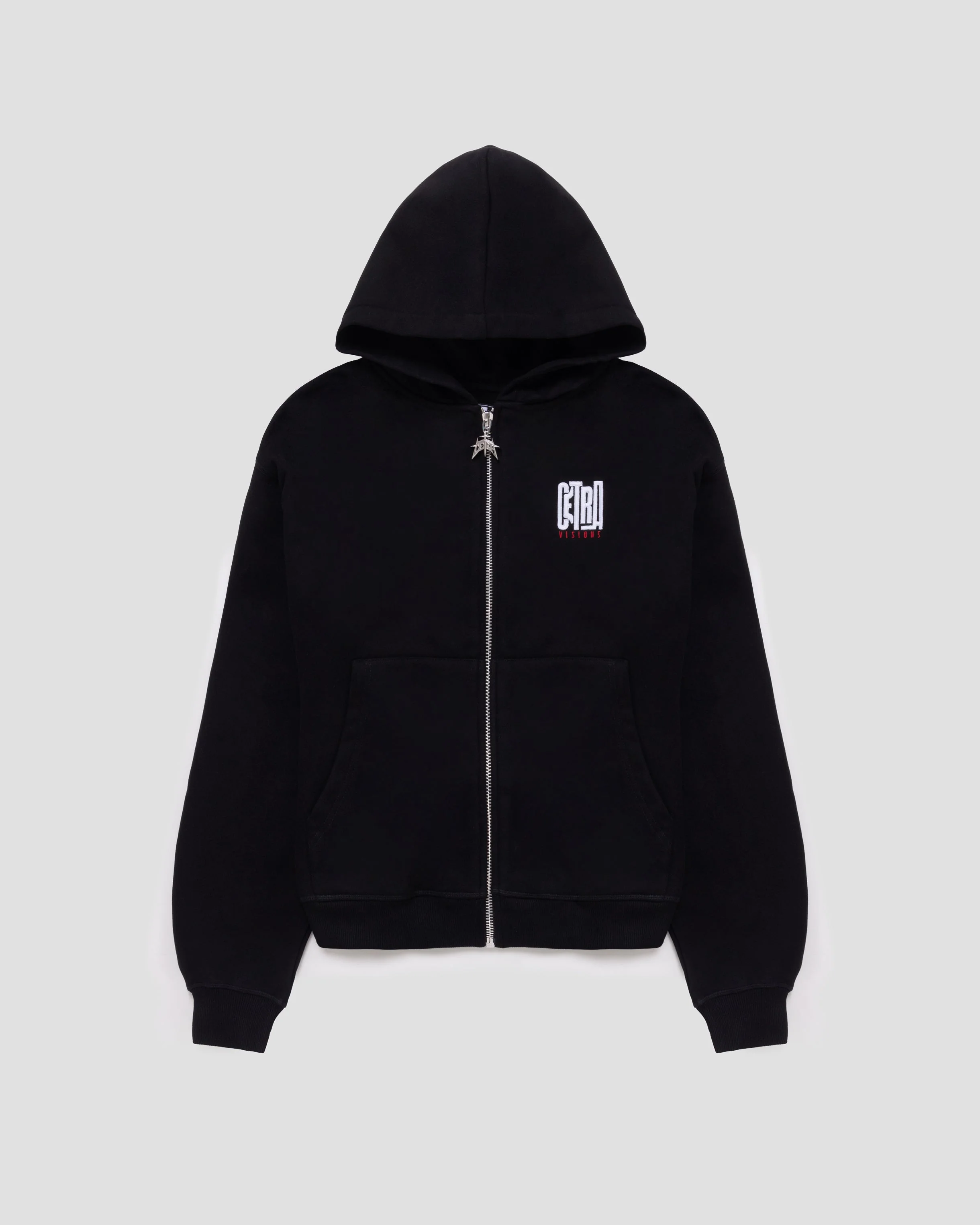 SUPERIOR BLACK ZIP HOODIE - Image 6