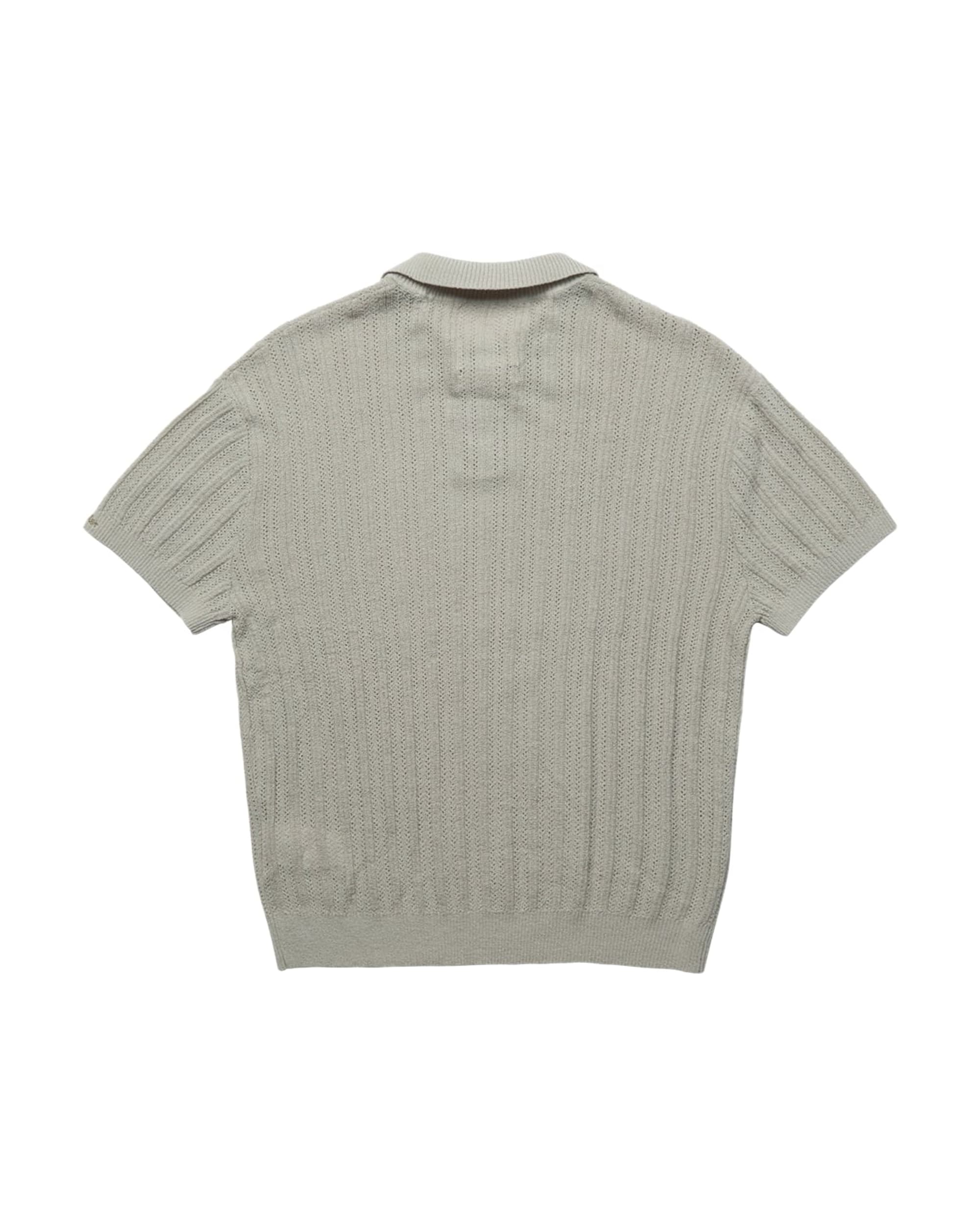 Takuya's Striped Knit Polo - Image 3