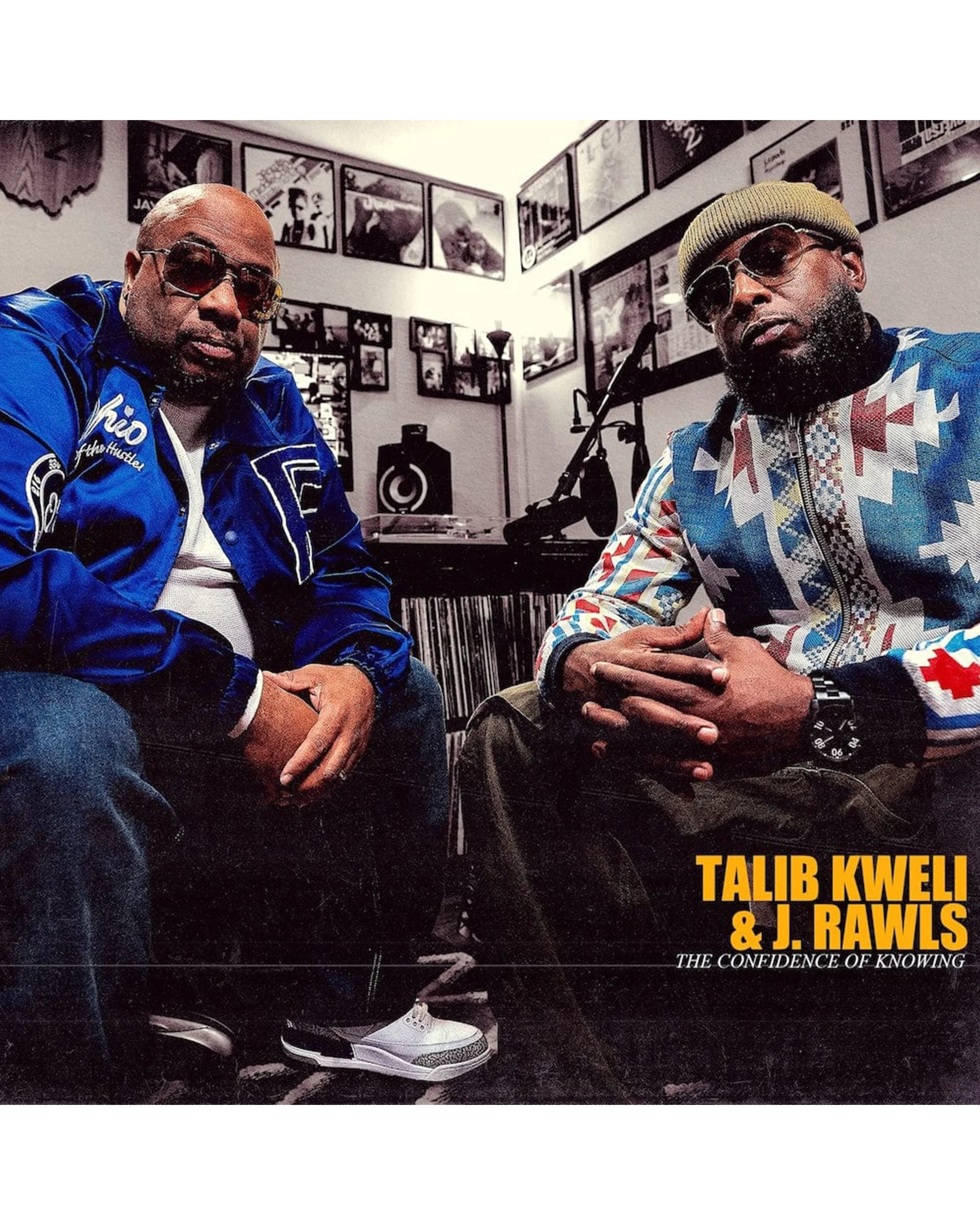 Talib Kweli & J. Rawls - The Confidence Of Knowing (2xLP - Cobalt Blue Vinyl - Fat Beats Exclusive) - Image 3