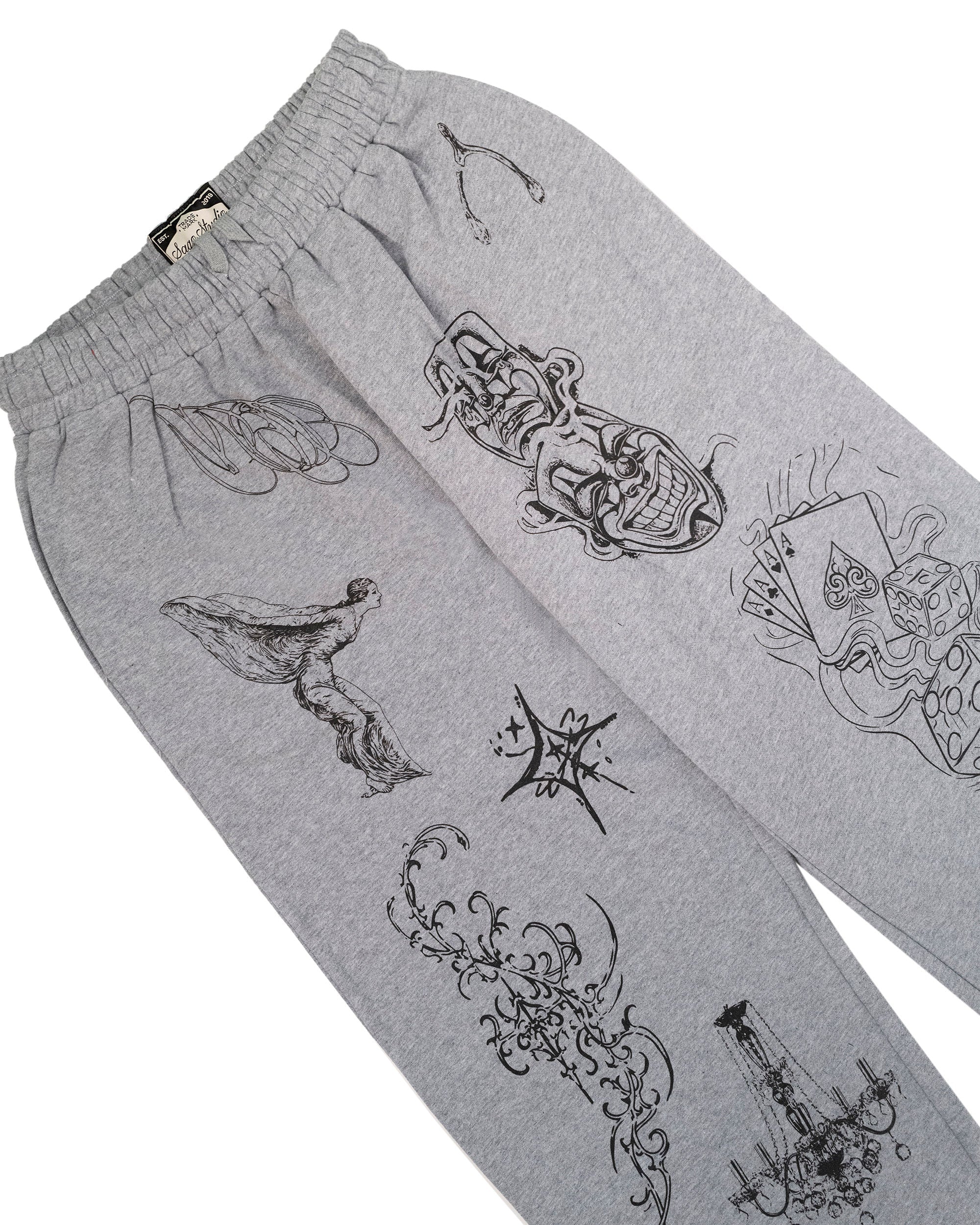 Tattoo sweats (gray) - Image 4