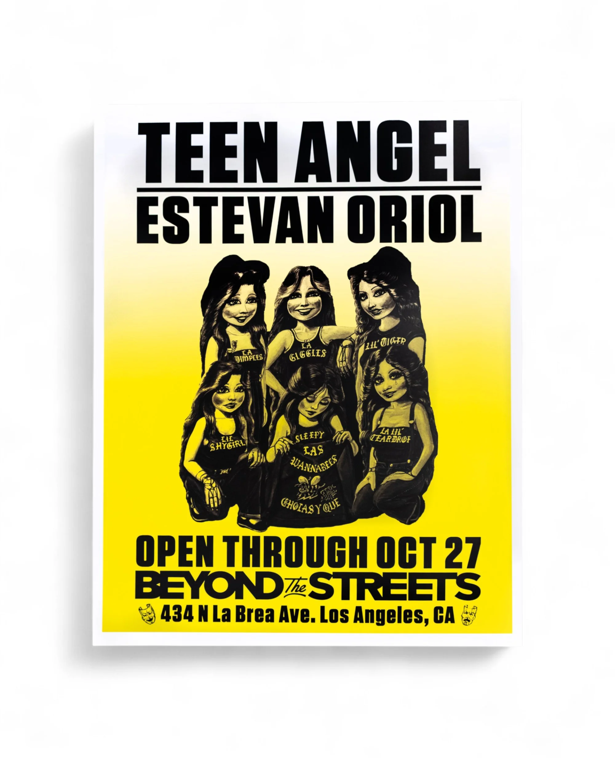 Teen Angel x Estevan Oriol "Dedicated To You (Teen Angels)" Show Poster