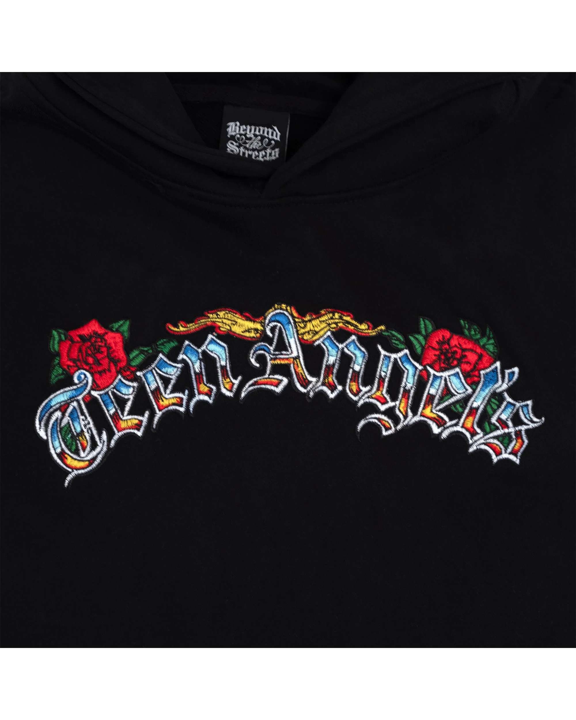 Teen Angel's "Roses 'n Chrome" Hoodie - Image 8