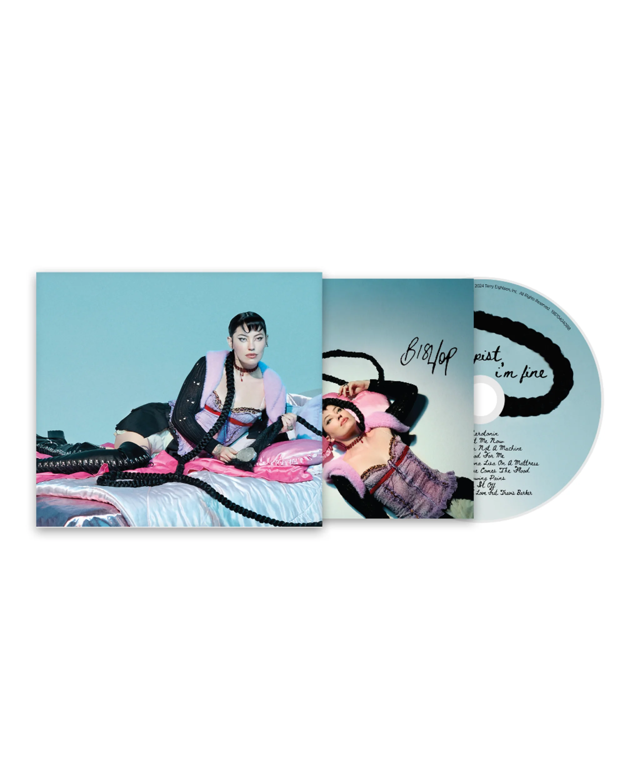 Tell My Therapist I’m Fine Signed CD (Little Miss Dead Inside Exclusive Cover Art) – D2C EXCLUSIVE