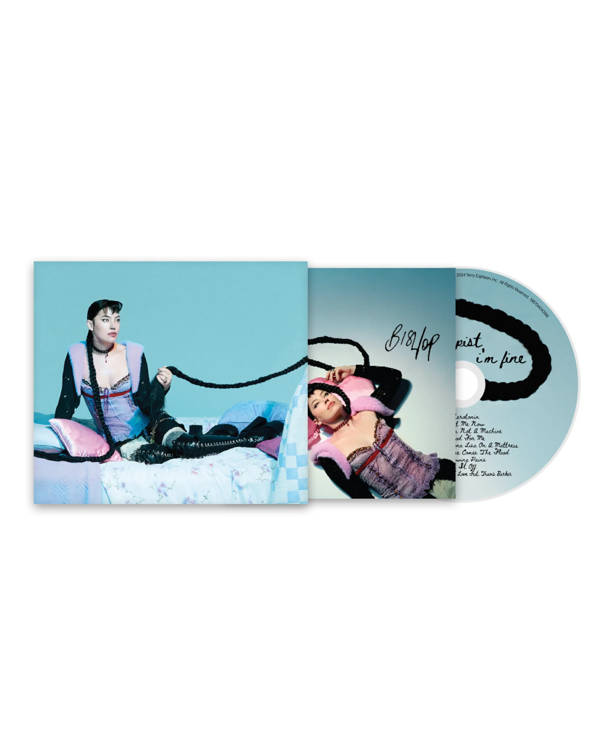 Tell My Therapist I’m Fine Signed CD (Little Miss Mentally Unwell Exclusive Cover Art) – D2C EXCLUSIVE