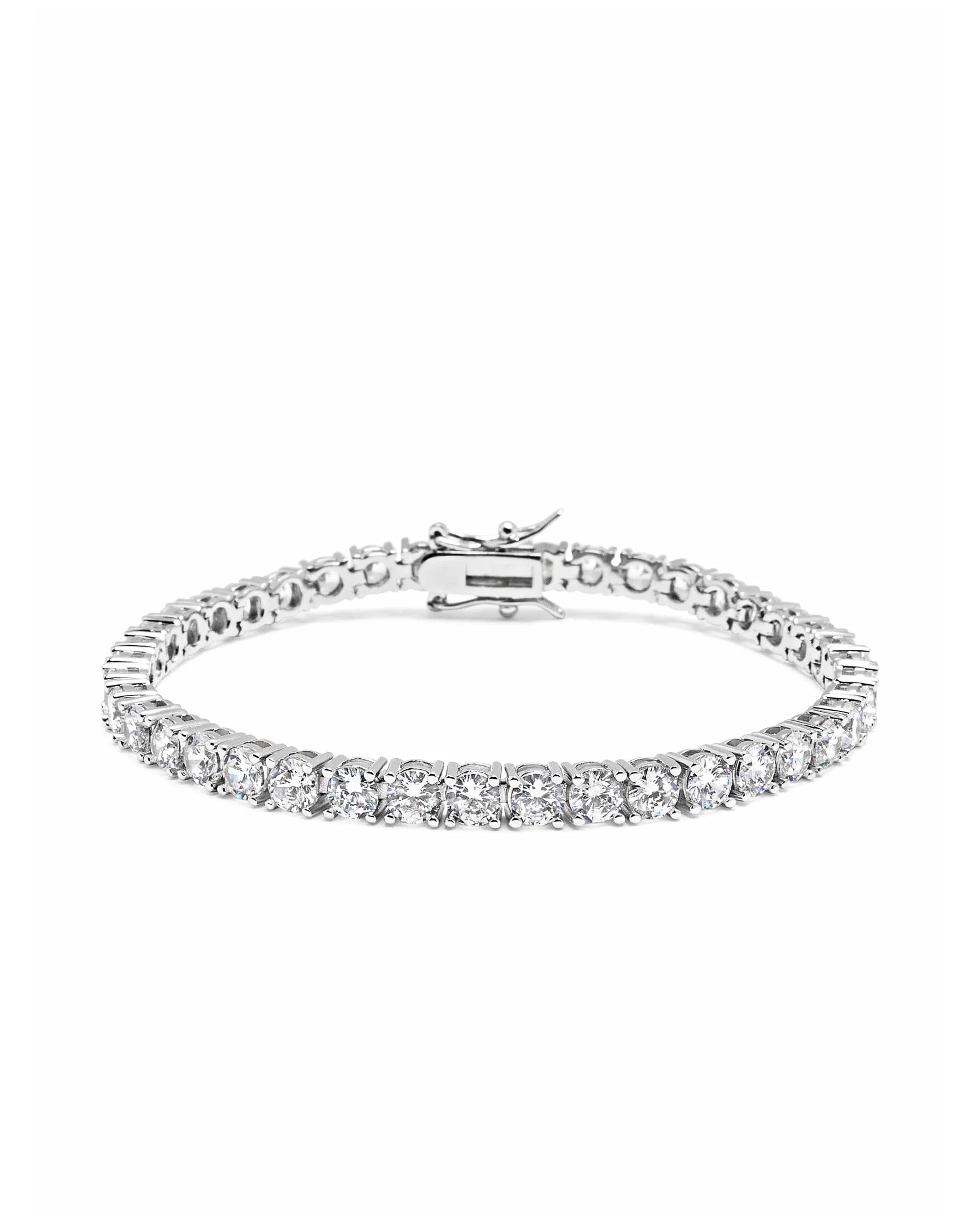 Tennis Bracelet with Silver - Image 4