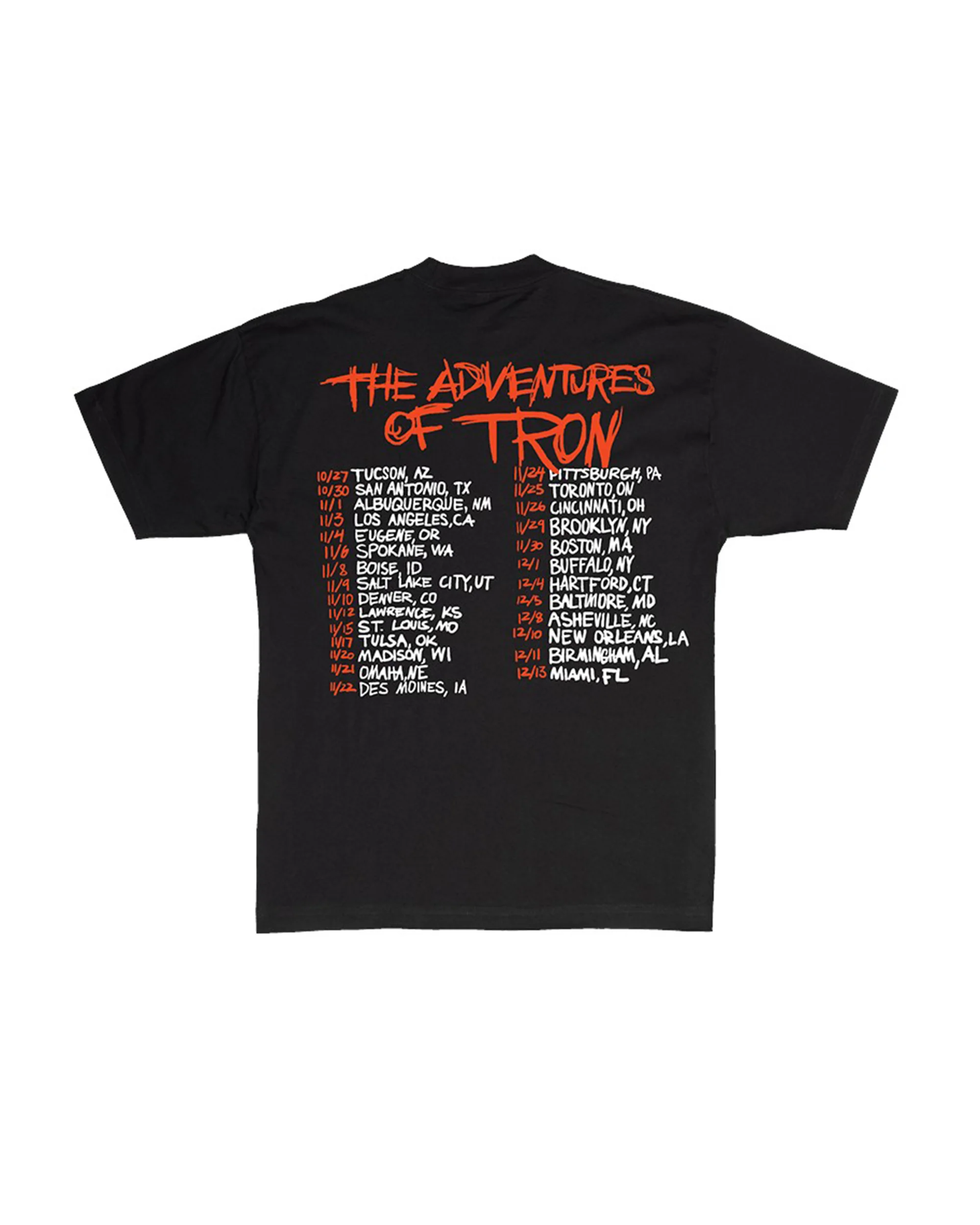 The Adventures of Tron Tour T-Shirt - Image 2