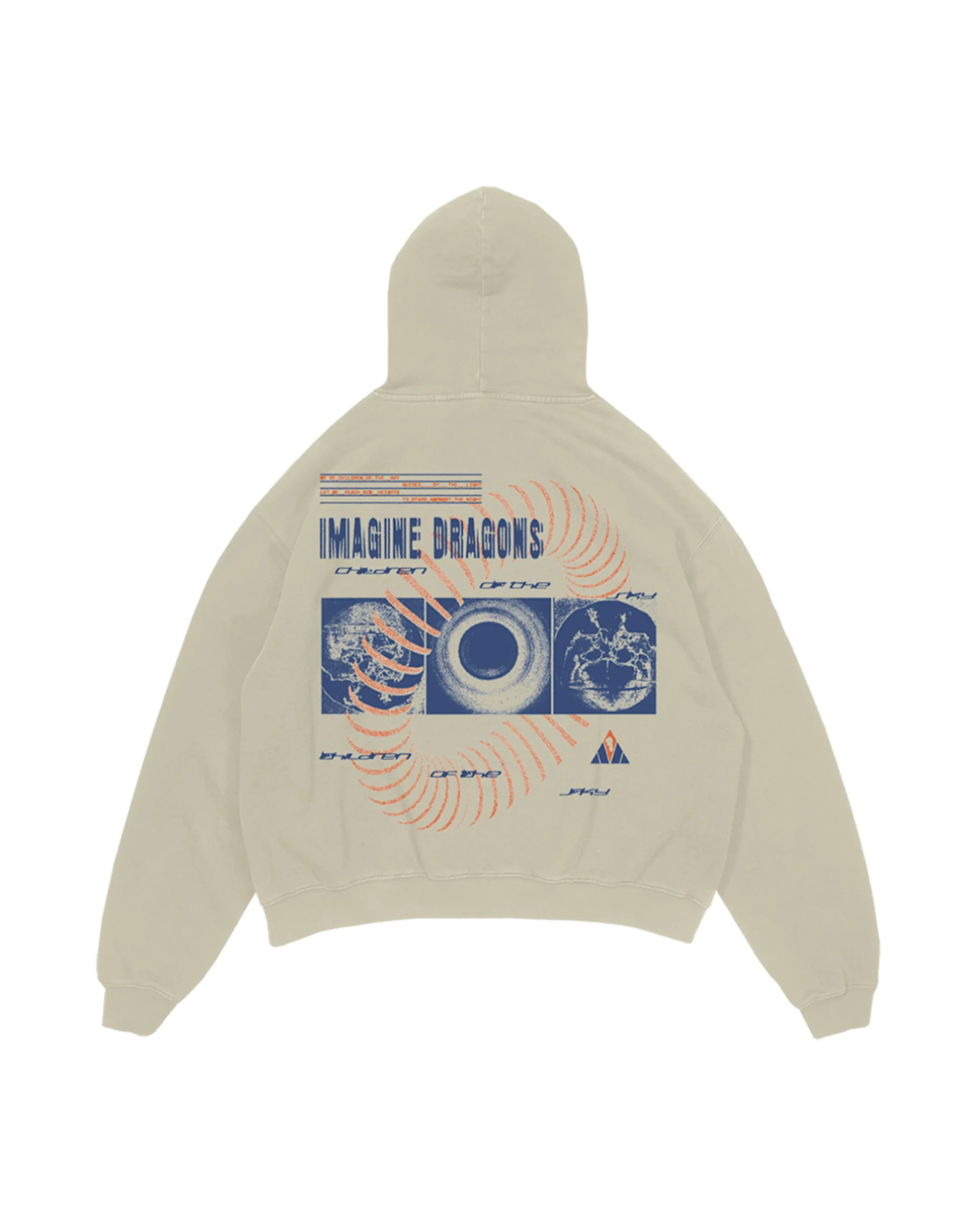 The Brightest Sun Beige Hoodie - Image 2