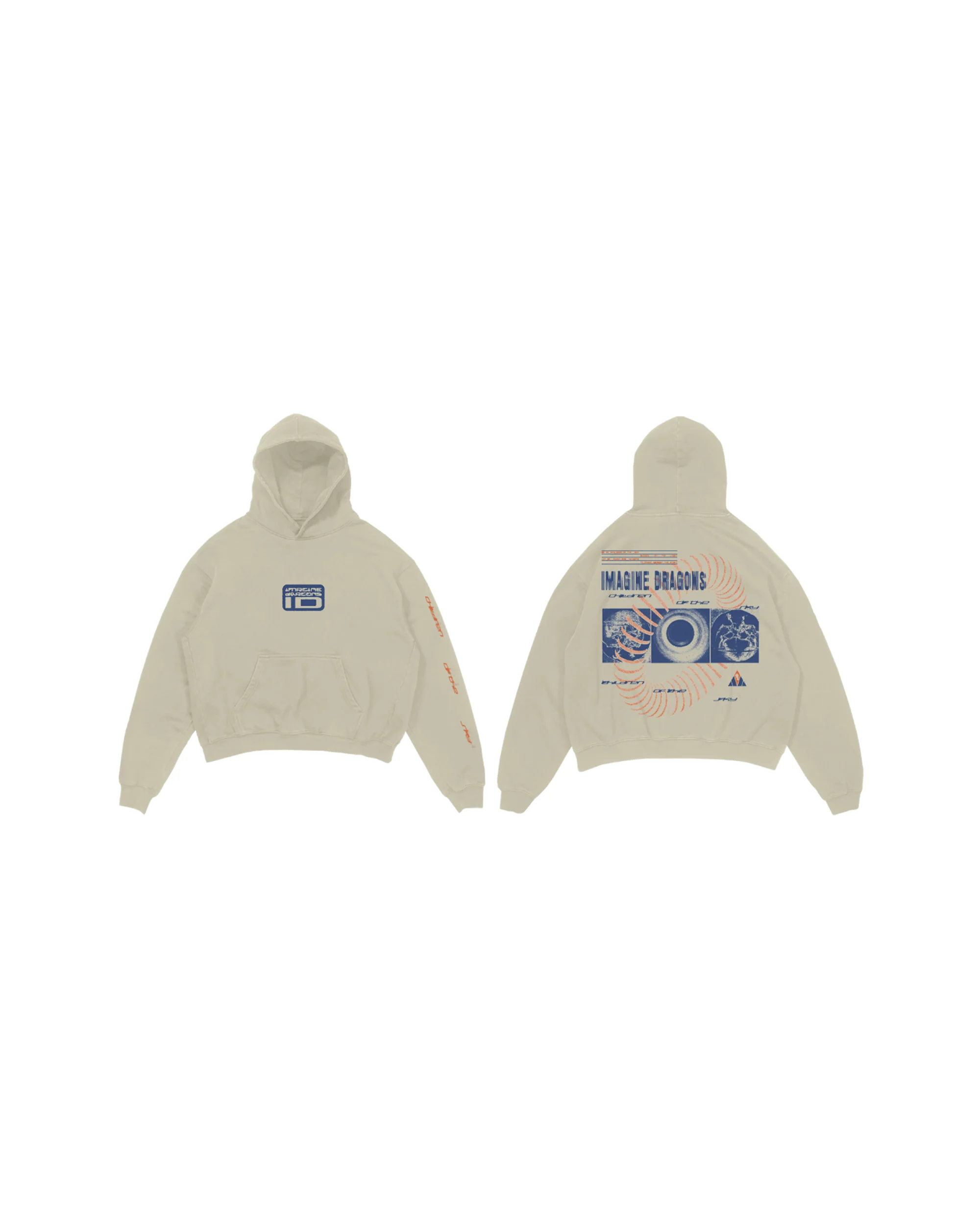 The Brightest Sun Beige Hoodie - Image 3