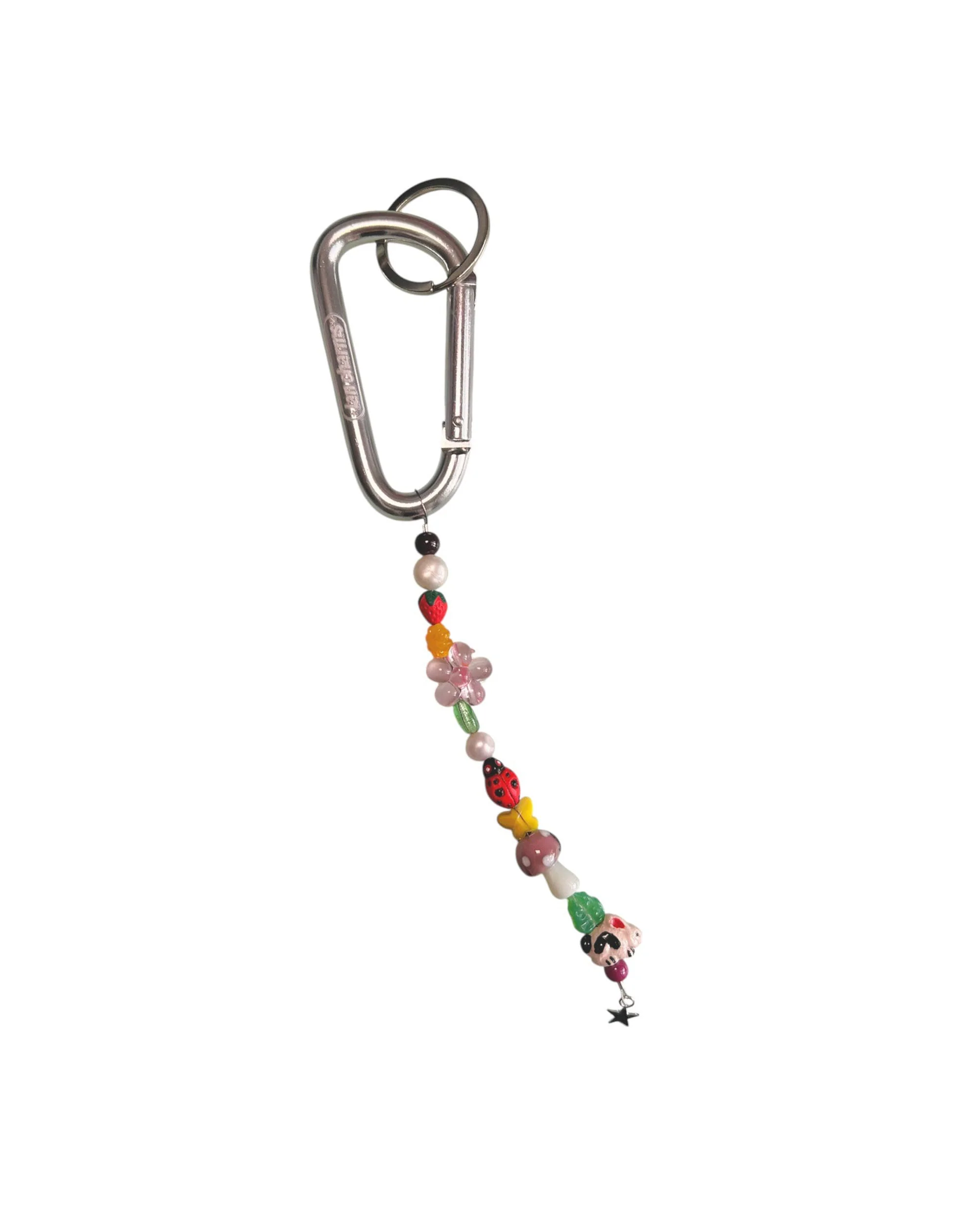 the garden of beadin' keychain