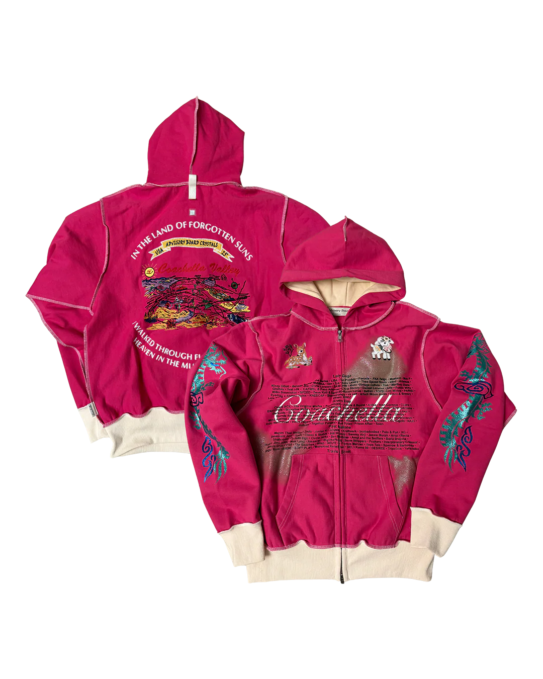 The Land of Forgotten Suns Zip Hoodie - Image 2