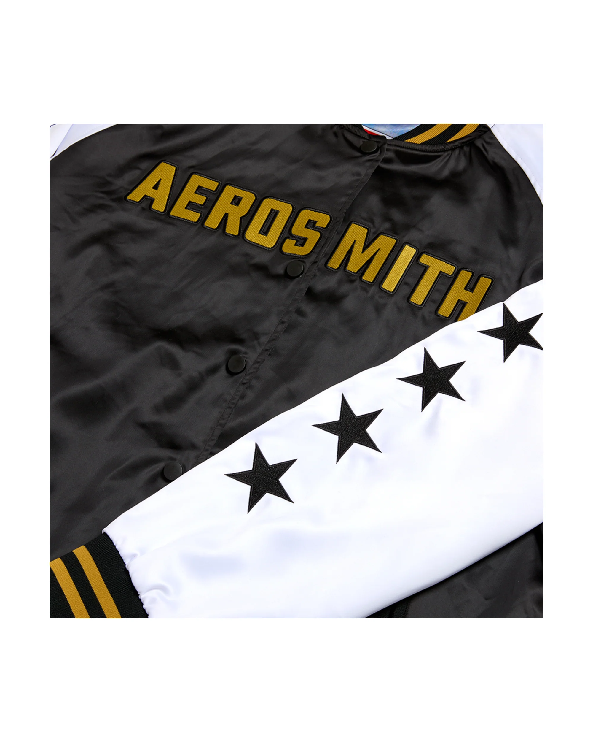 The Legendary Debut Satin Bomber Jacket - Image 6