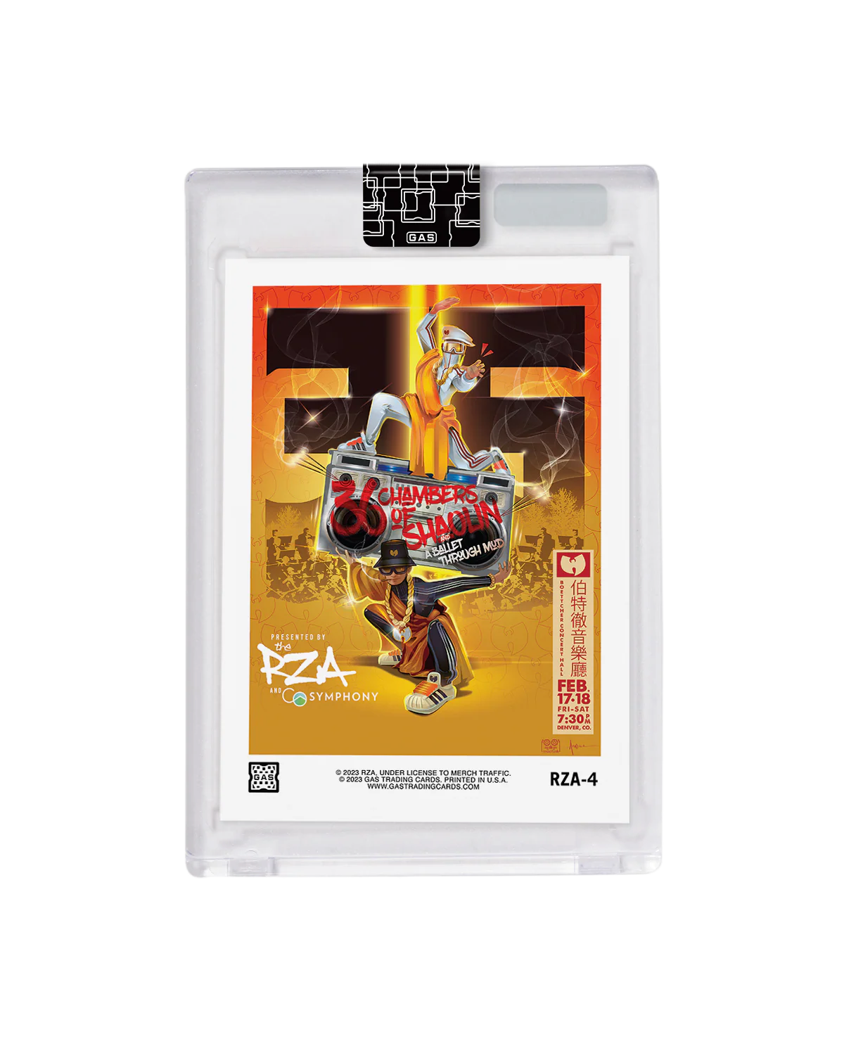 The Official RZA 2023 GAS Hip-Hop Trading Cards Set - Image 14
